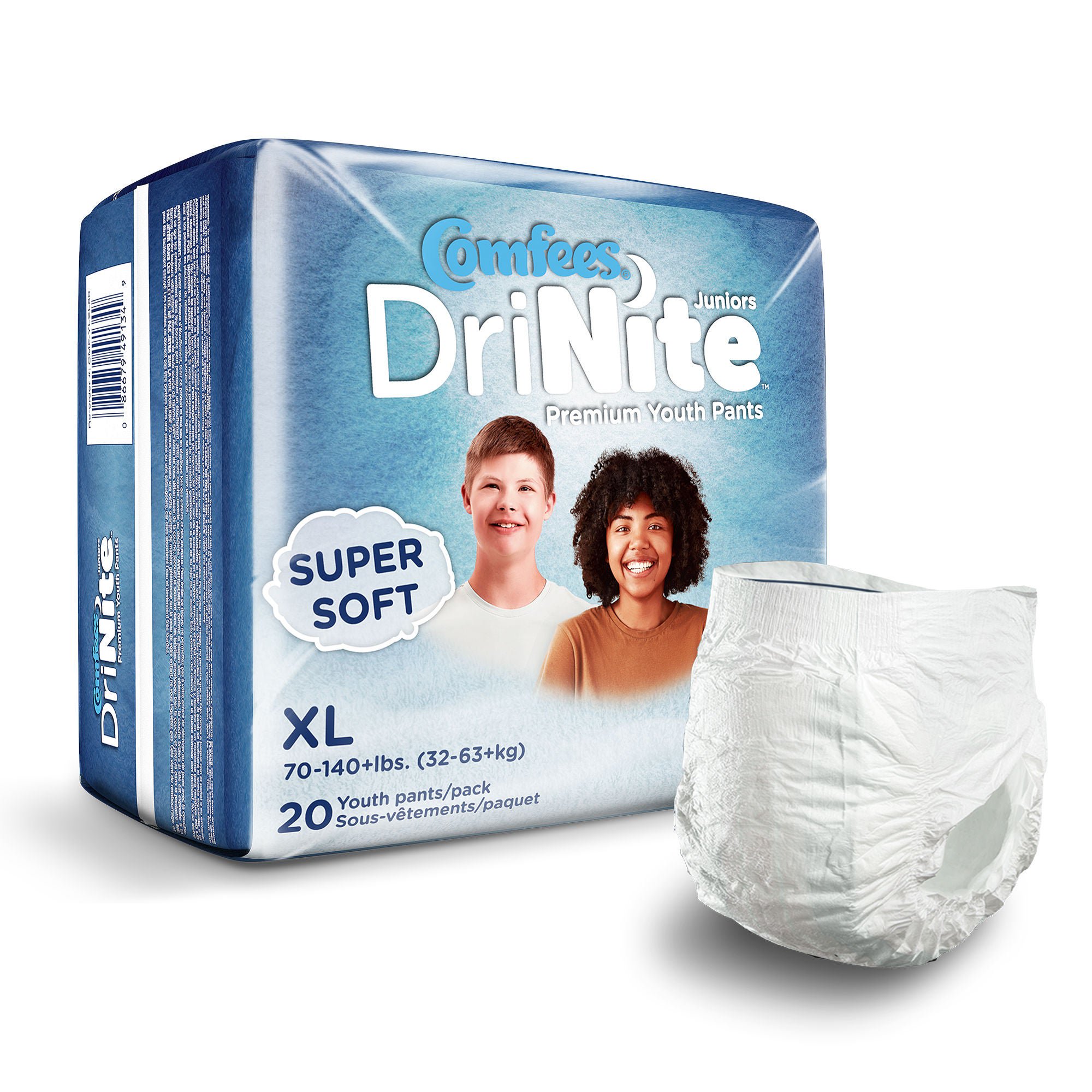 Attends Healthcare Products - CMF-YXL80 Comfees® DriNite Juniors Youth Heavy Absorbent Underwear Large / Extra Large