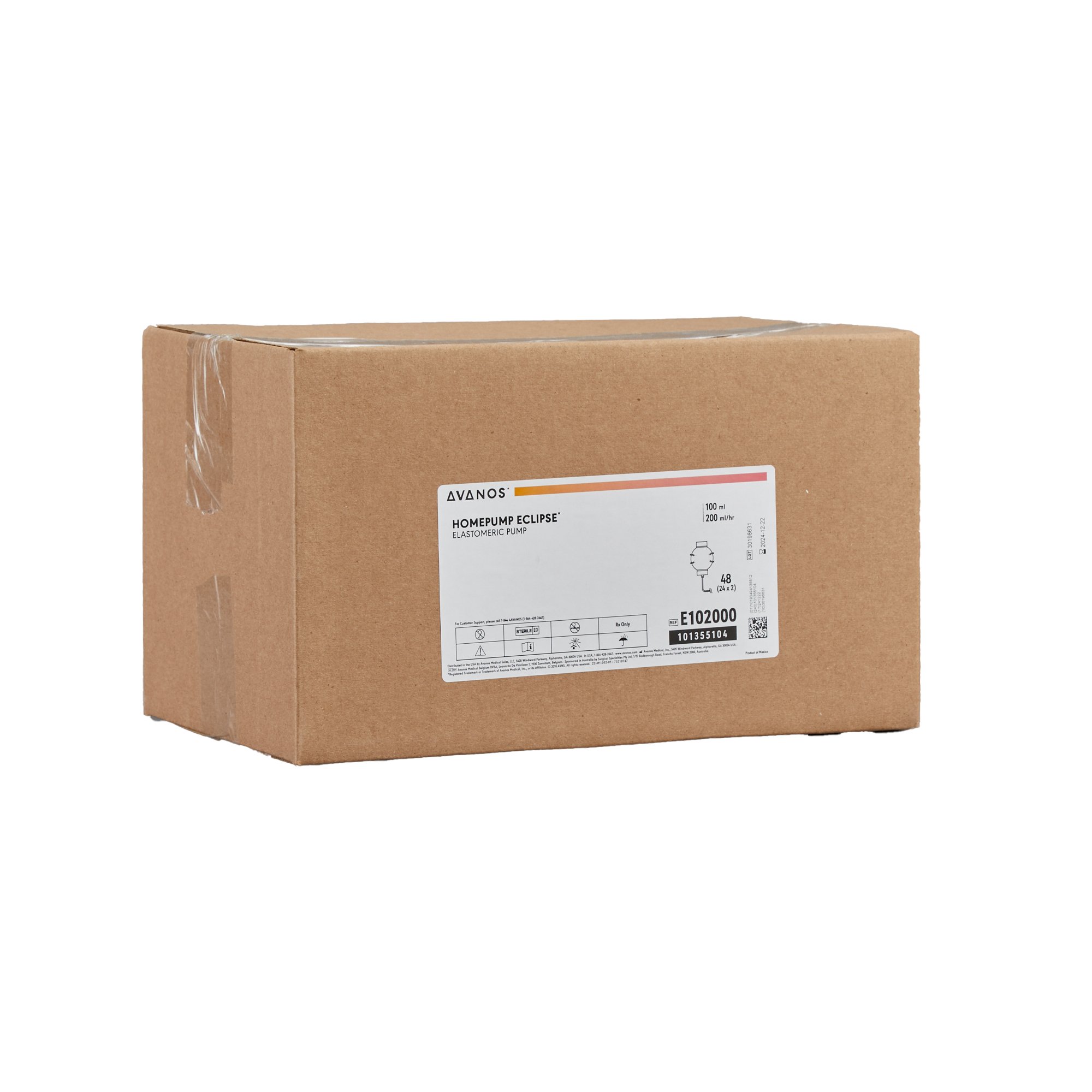 Homepump Eclipse Elastomeric Pump E102000 by Avanos Medical Sales