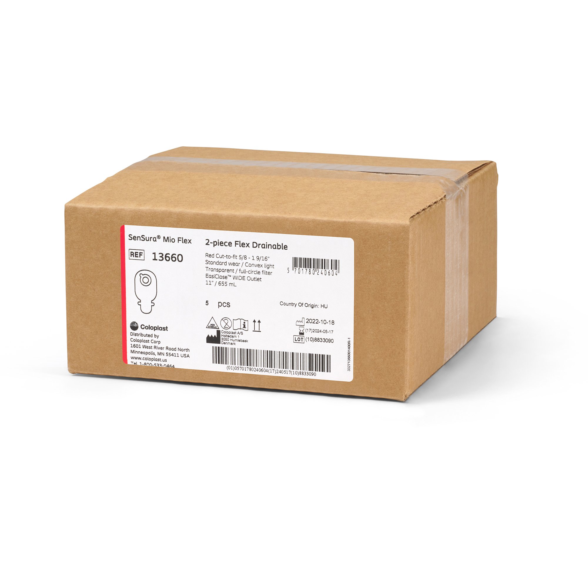 SenSura Micro Ostomy Pouch 13660 by Coloplast
