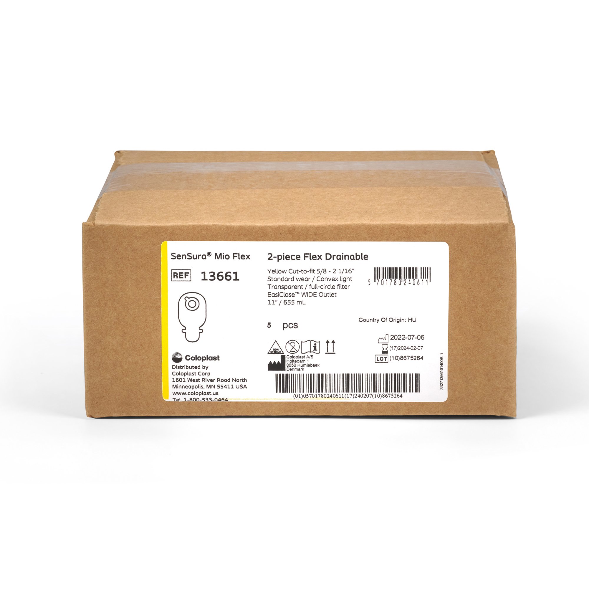 SenSura Micro Ostomy Pouch 13661 by Coloplast