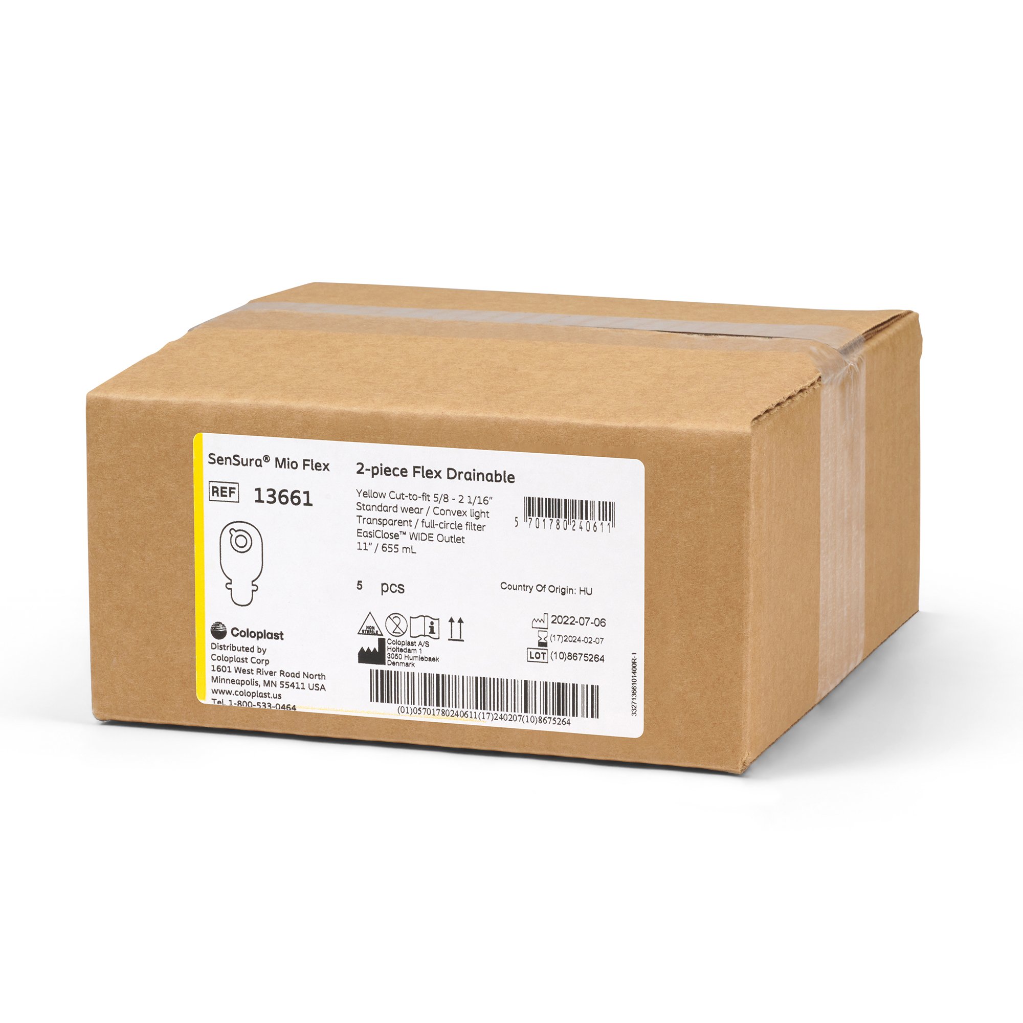 SenSura Micro Ostomy Pouch 13661 by Coloplast