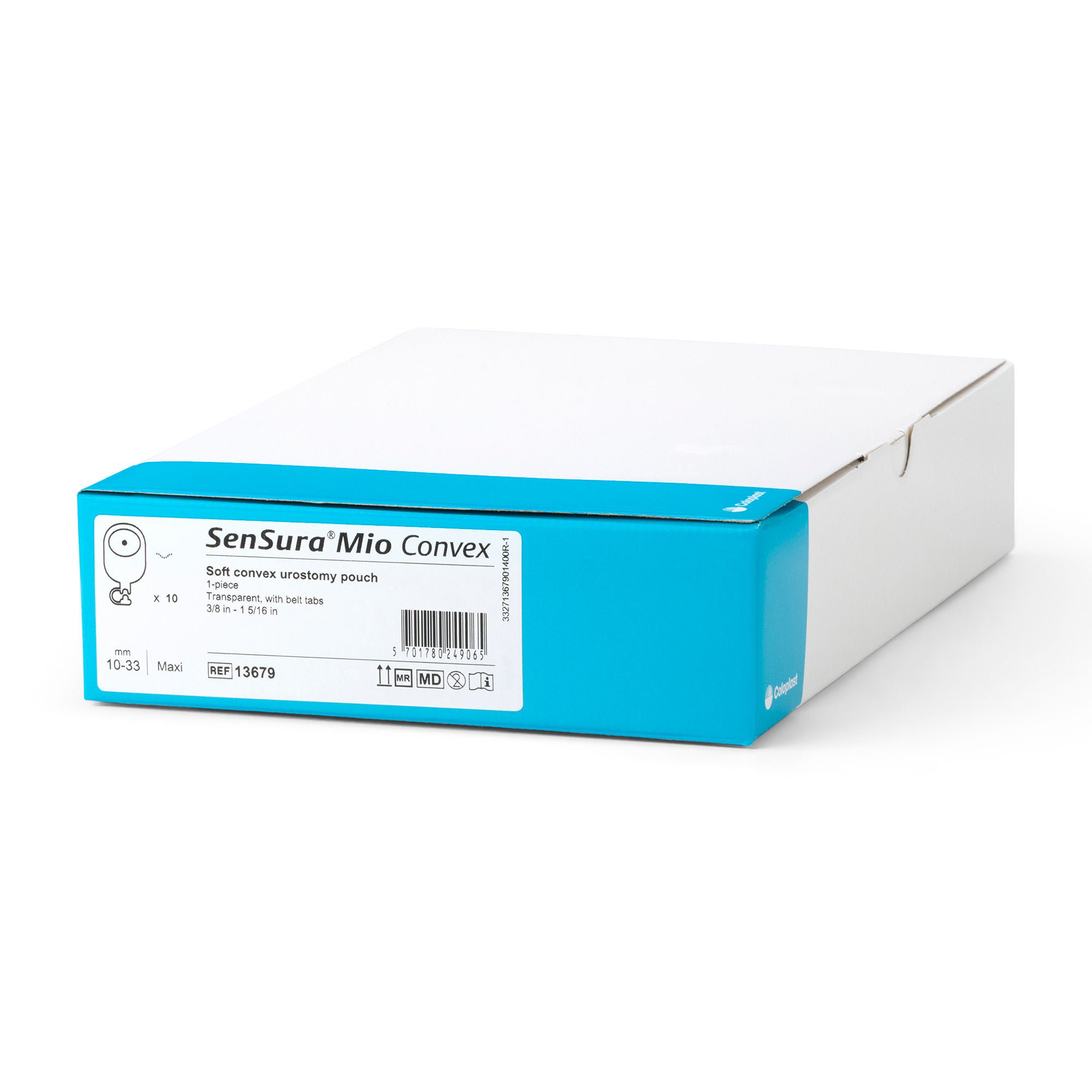 Coloplast - 13679 Ostomy Pouch SenSura® Mio One-Piece System Convex