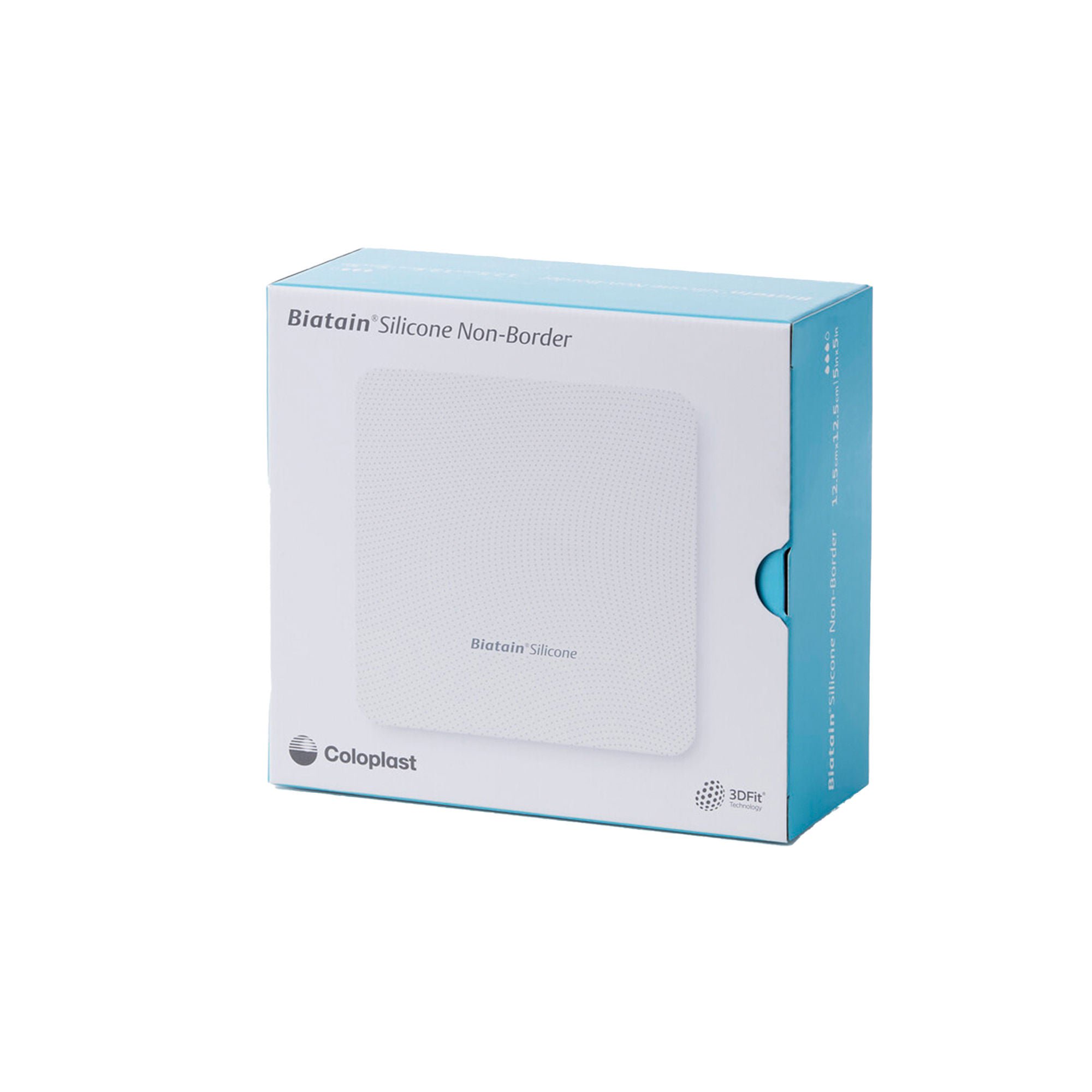 Coloplast - 39022 Foam Dressing Biatain® Silicone Non-Border 4 X 4 Inch Without Border Film Backing Silicone Face Square Sterile