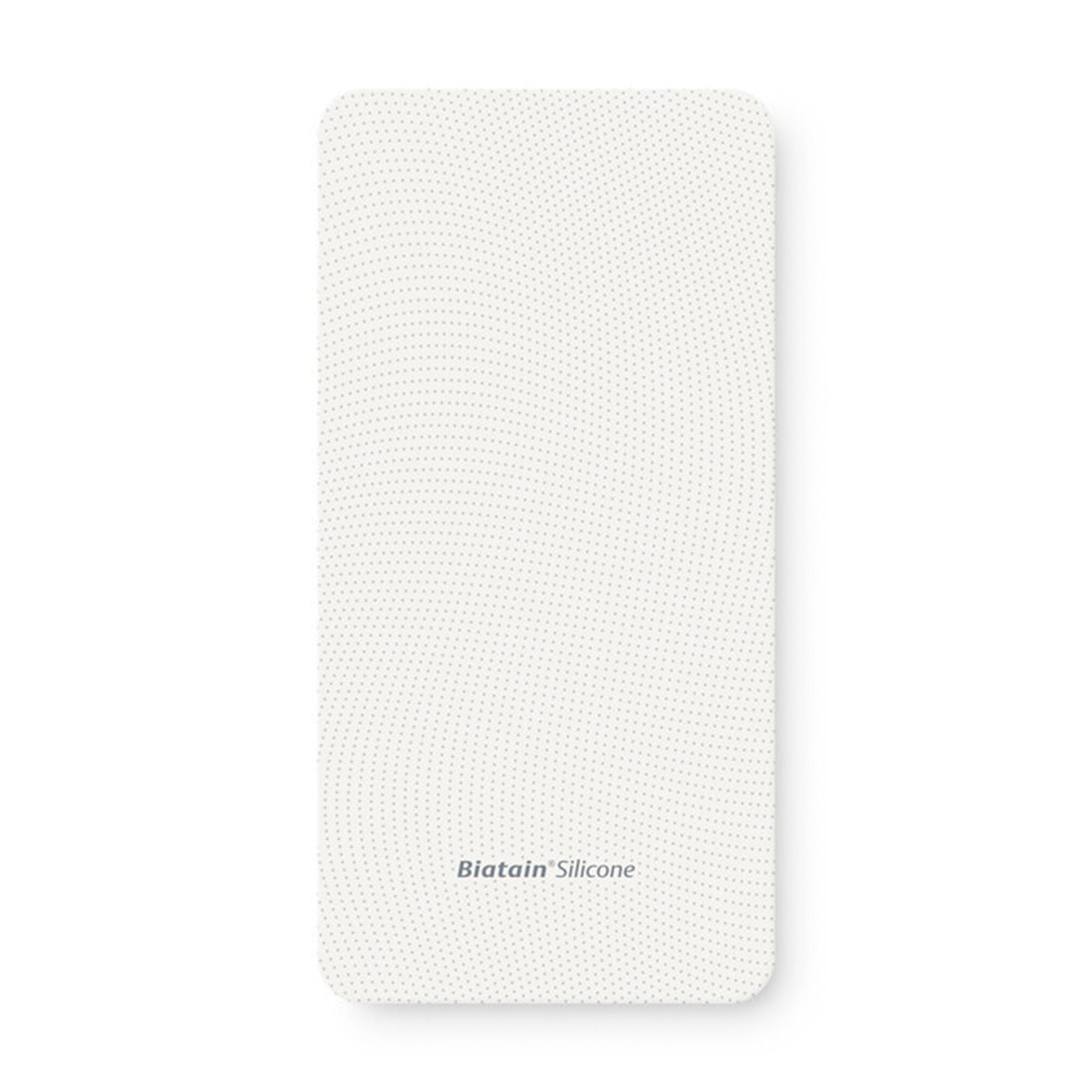Coloplast - 39024 Foam Dressing Biatain® Silicone Non-Border 4 X 8 Inch Without Border Film Backing Silicone Face Rectangle Sterile