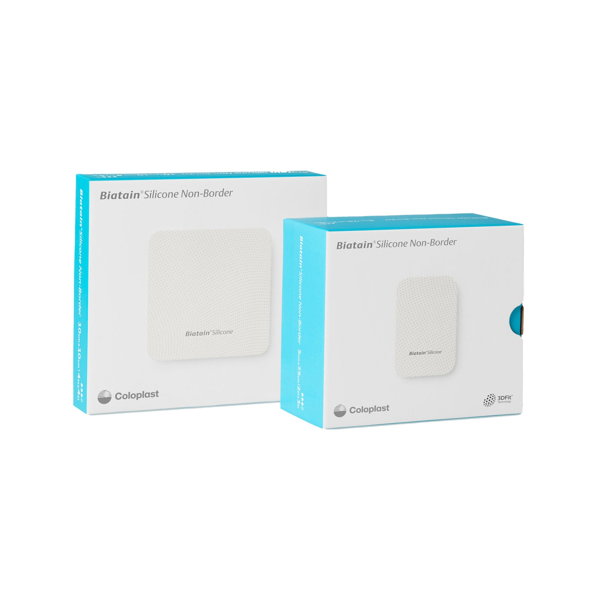 Coloplast - 39024 Foam Dressing Biatain® Silicone Non-Border 4 X 8 Inch Without Border Film Backing Silicone Face Rectangle Sterile