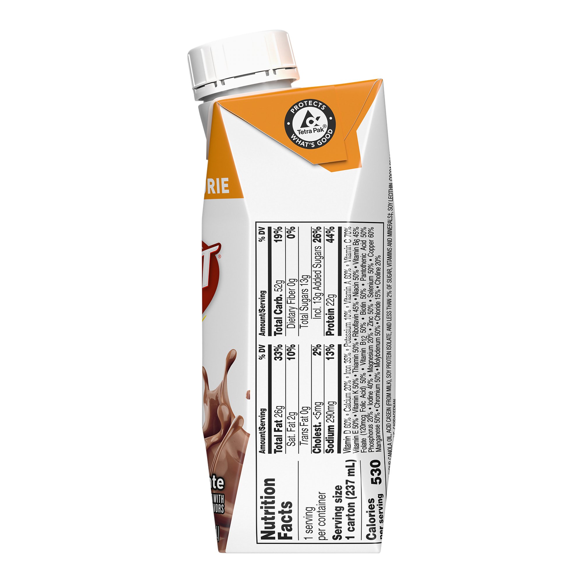 Nestle Healthcare Nutrition 00043900906584 - Boost® Very High Calorie Chocolate Nutritional Drink, 8-ounce carton - 1/Each, 24/Case