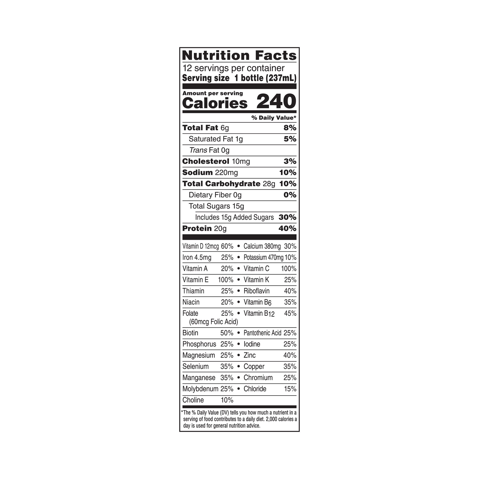 Nestle Clinical Nutritional 00041679801970 - Boost® High Protein Strawberry Complete Nutritional Drink, 8 oz. Bottle - 12/Pack, 24/Case