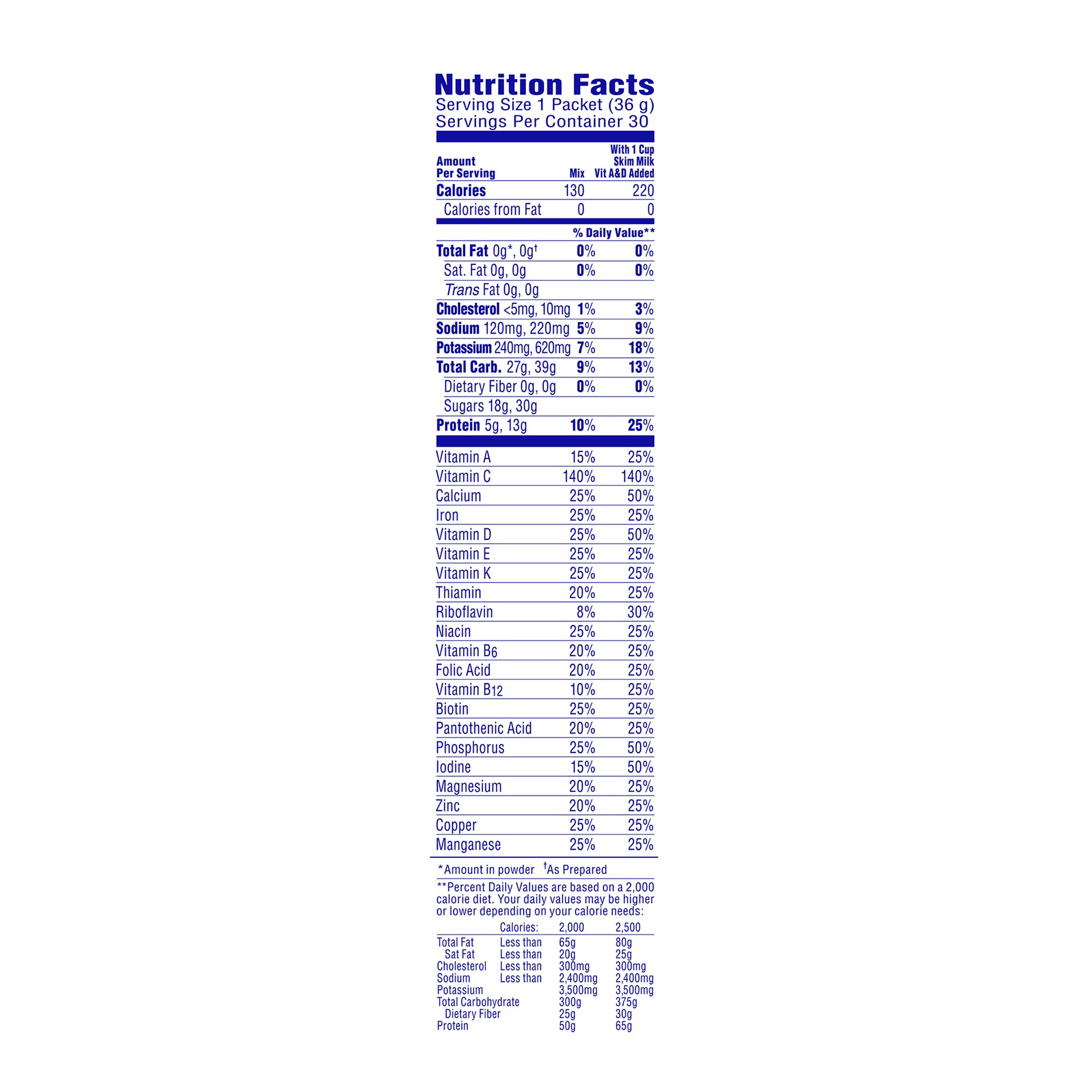 Nestle Clinical Nutritional 10050000530622 - Carnation Breakfast Essentials® Vanilla Nutritional Drink - 10/Box, 60/Case