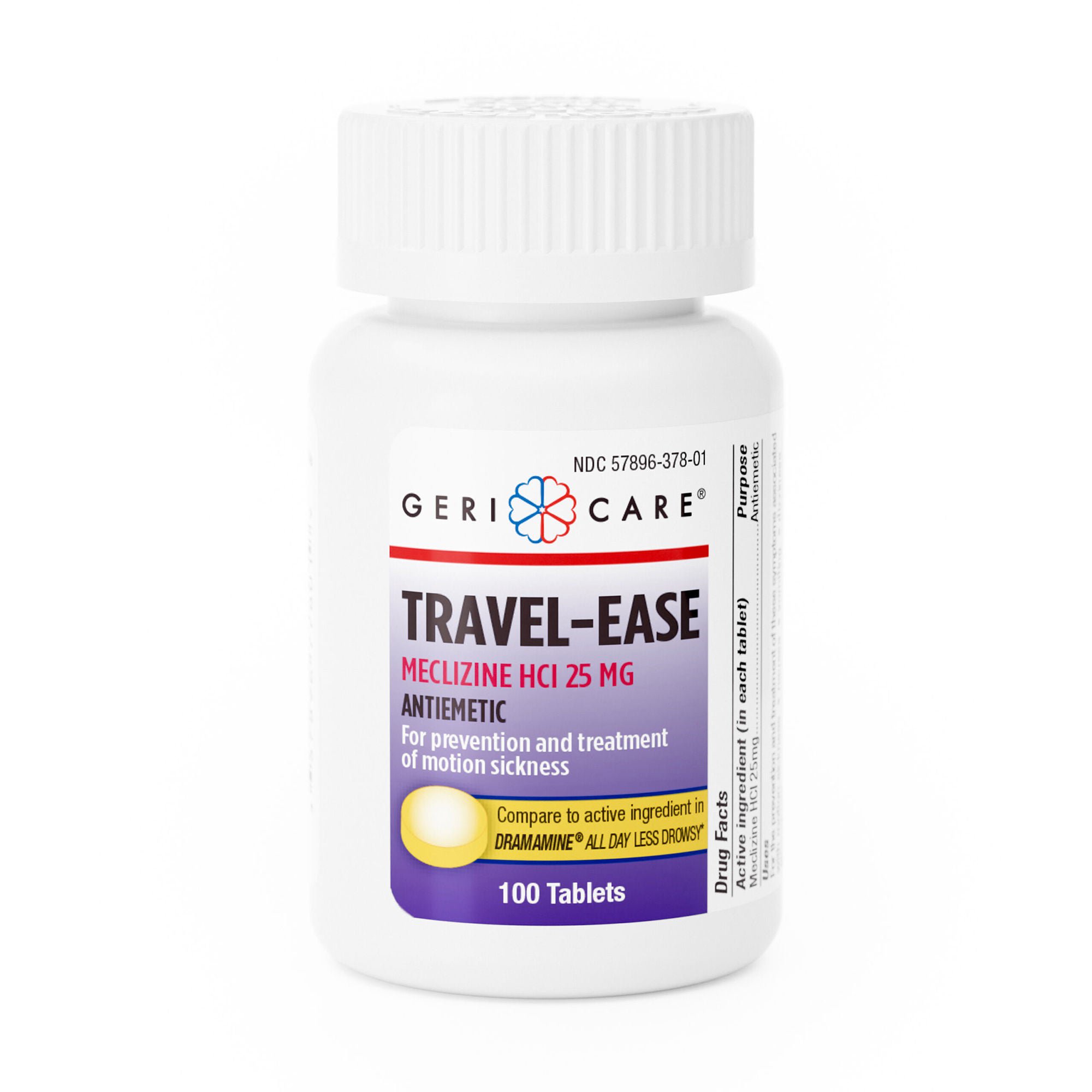 Geri-Care - 778-01-GCP Geri-Care Travel-Ease Meclizine Tablets