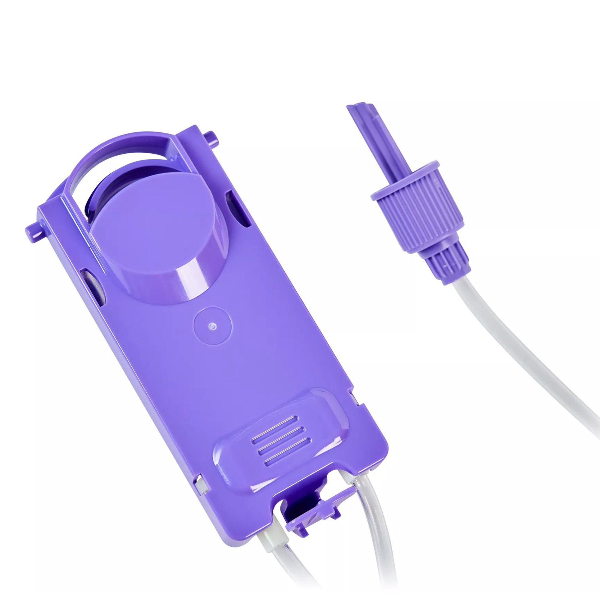 Cardinal - 77000FD Enteral Feeding Pump Safety Screw Spike Set with ENFit™ Adapter Kangaroo™ Connect ENPlus PVC NonSterile