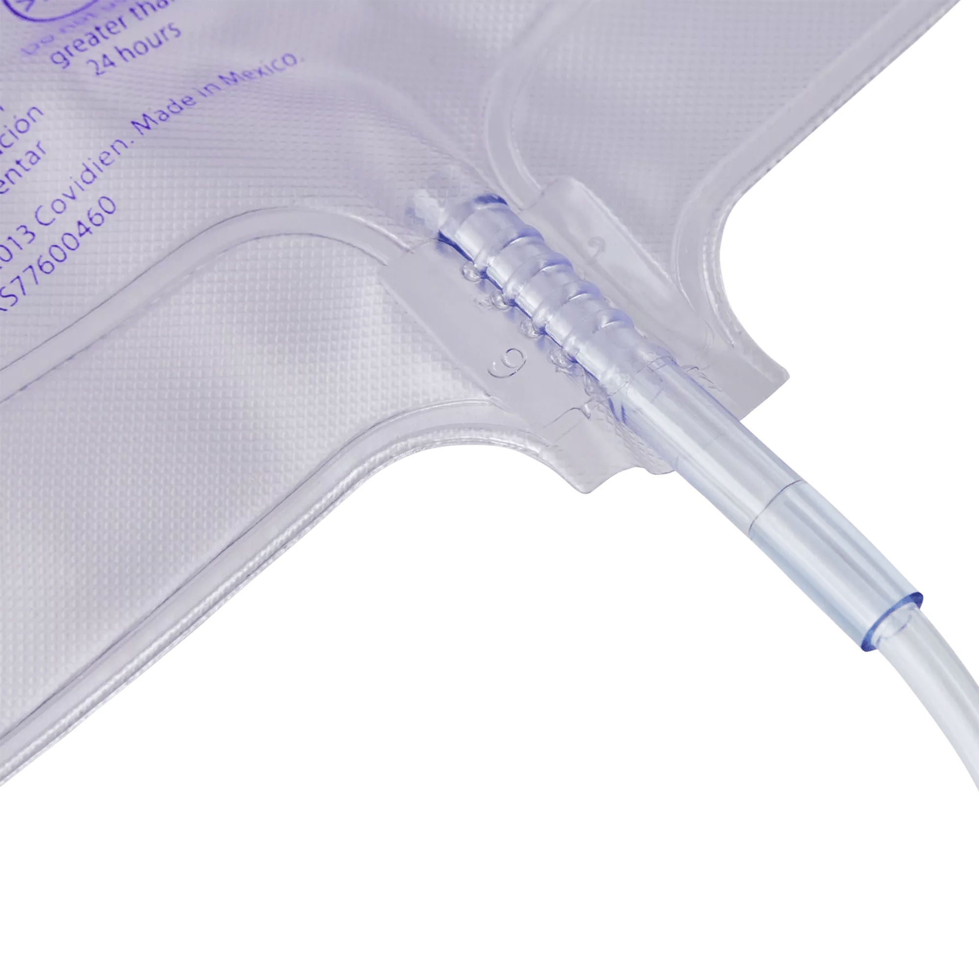 Cardinal - 77000FD Enteral Feeding Pump Safety Screw Spike Set with ENFit™ Adapter Kangaroo™ Connect ENPlus PVC NonSterile