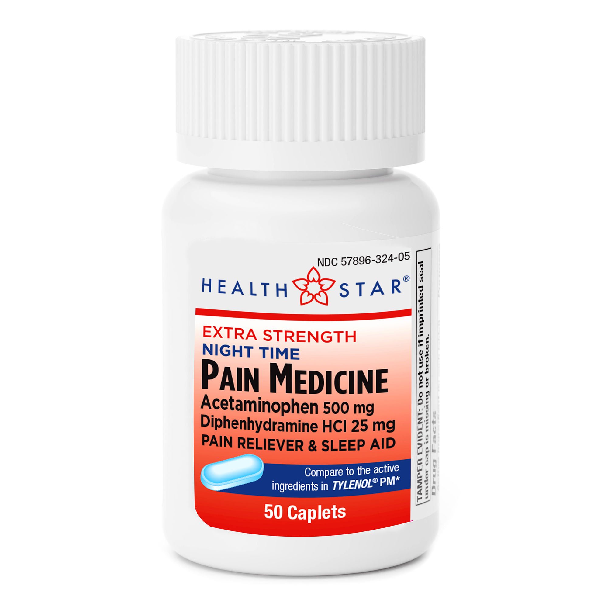 Geri-Care - 224-05-HST Health Star Nighttime Pain Reliever and Sleep Aid