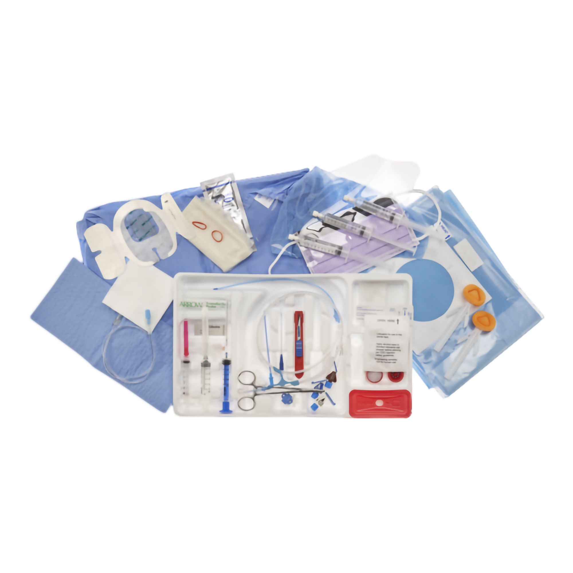 Teleflex Medical - CDC-45703-XPCN1A Central Venous Catheter Kit Arrowg+ard Blue Plus® 7 Fr. Triple Lumen