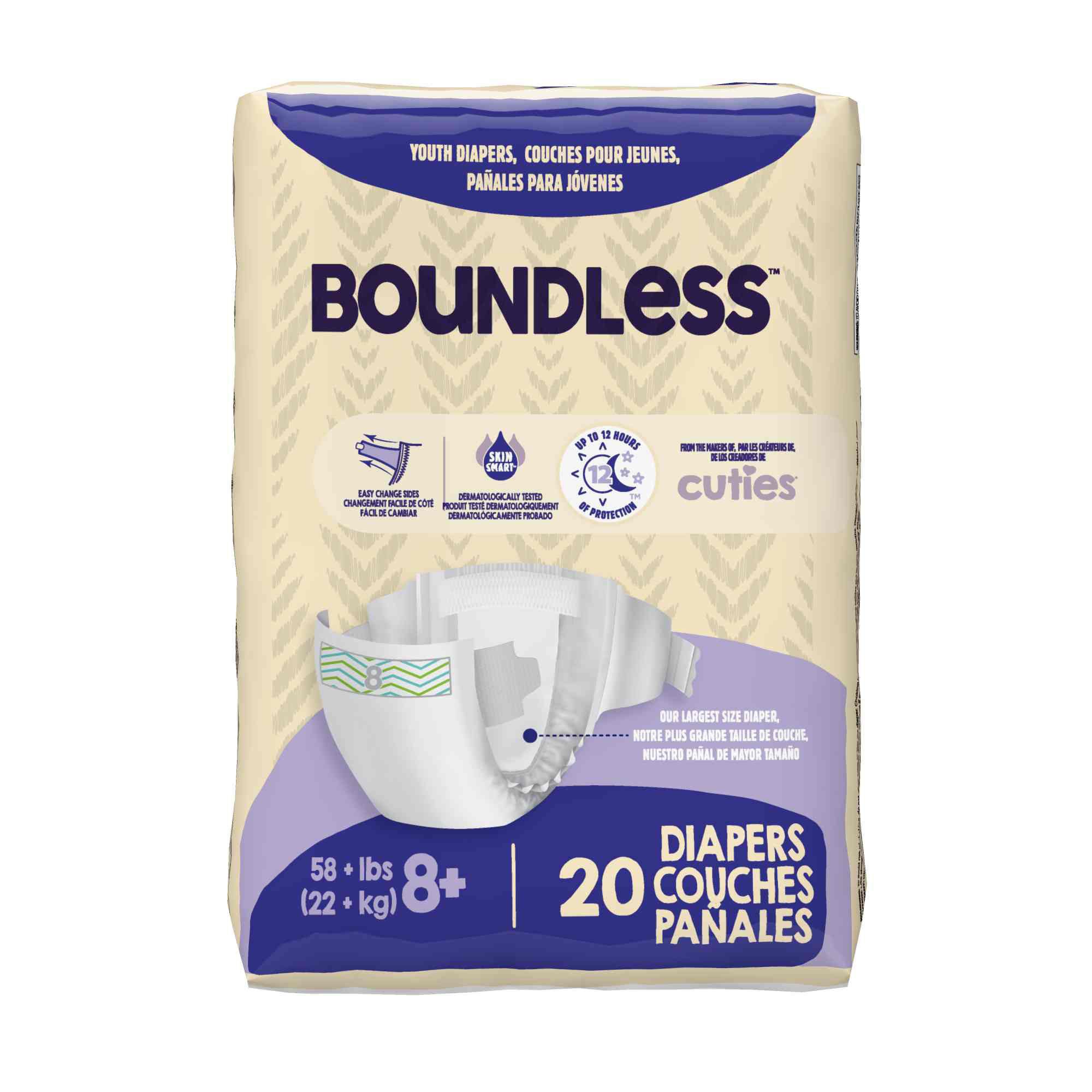 First Quality Products LLC - CR8001 Boundless Youth Diapers