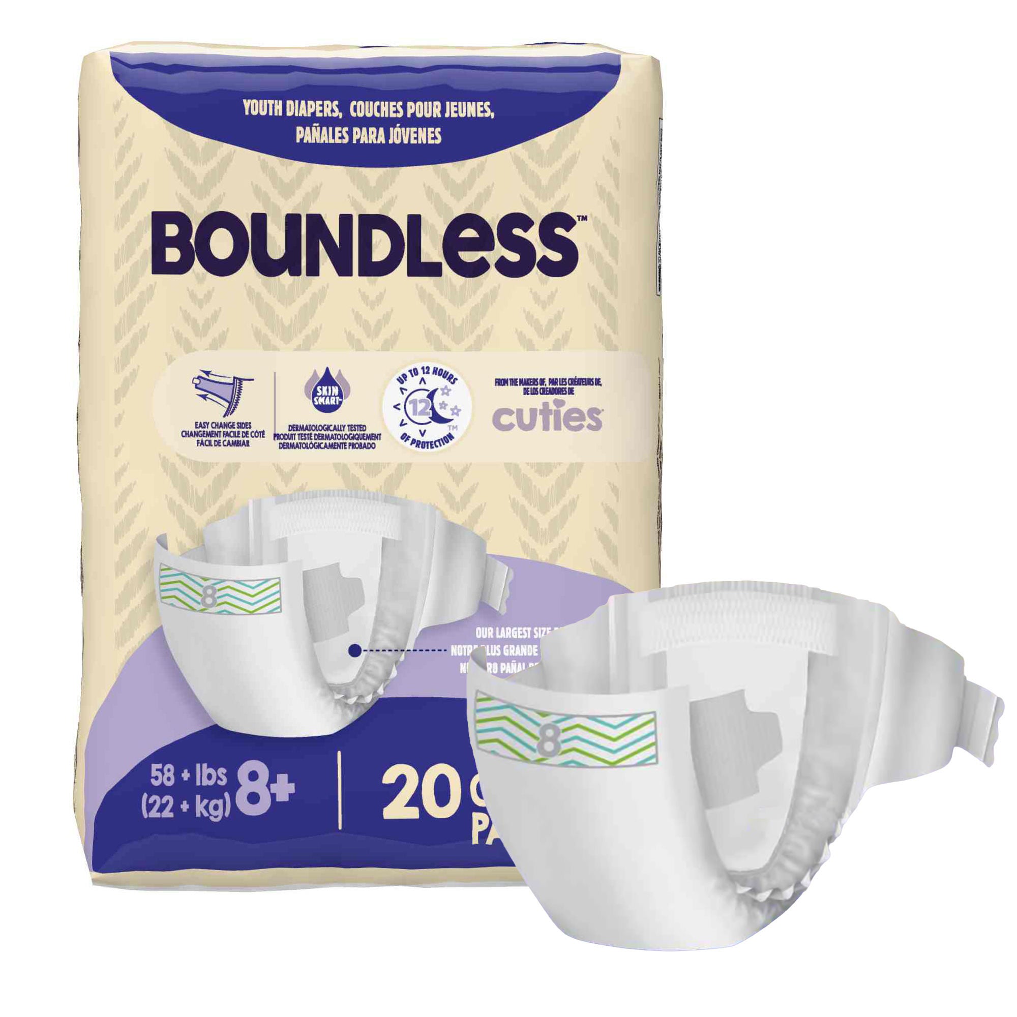 First Quality Products LLC - CR8001 Boundless Youth Diapers