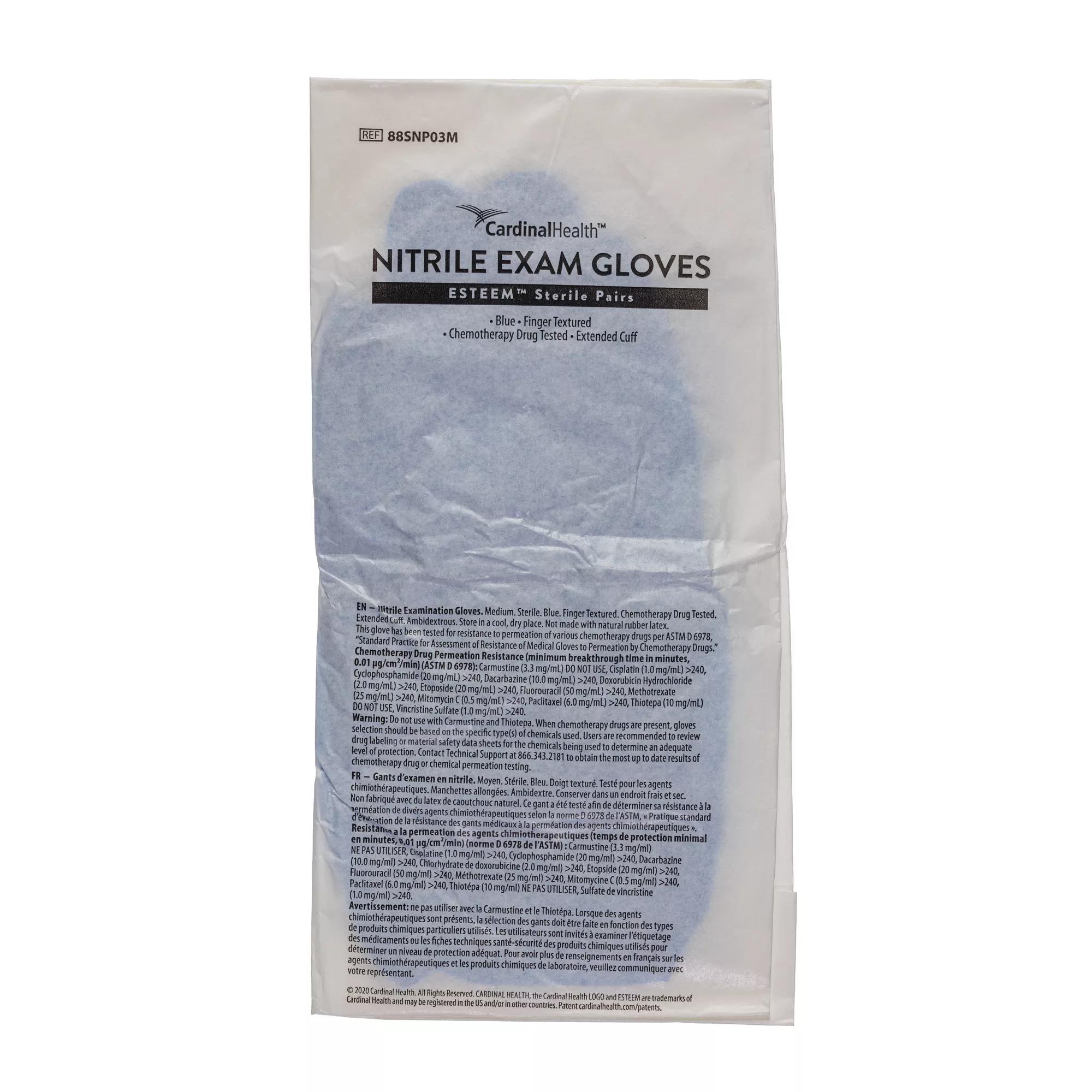 Cardinal - 88SNP03M Esteem™ Nitrile Exam Glove