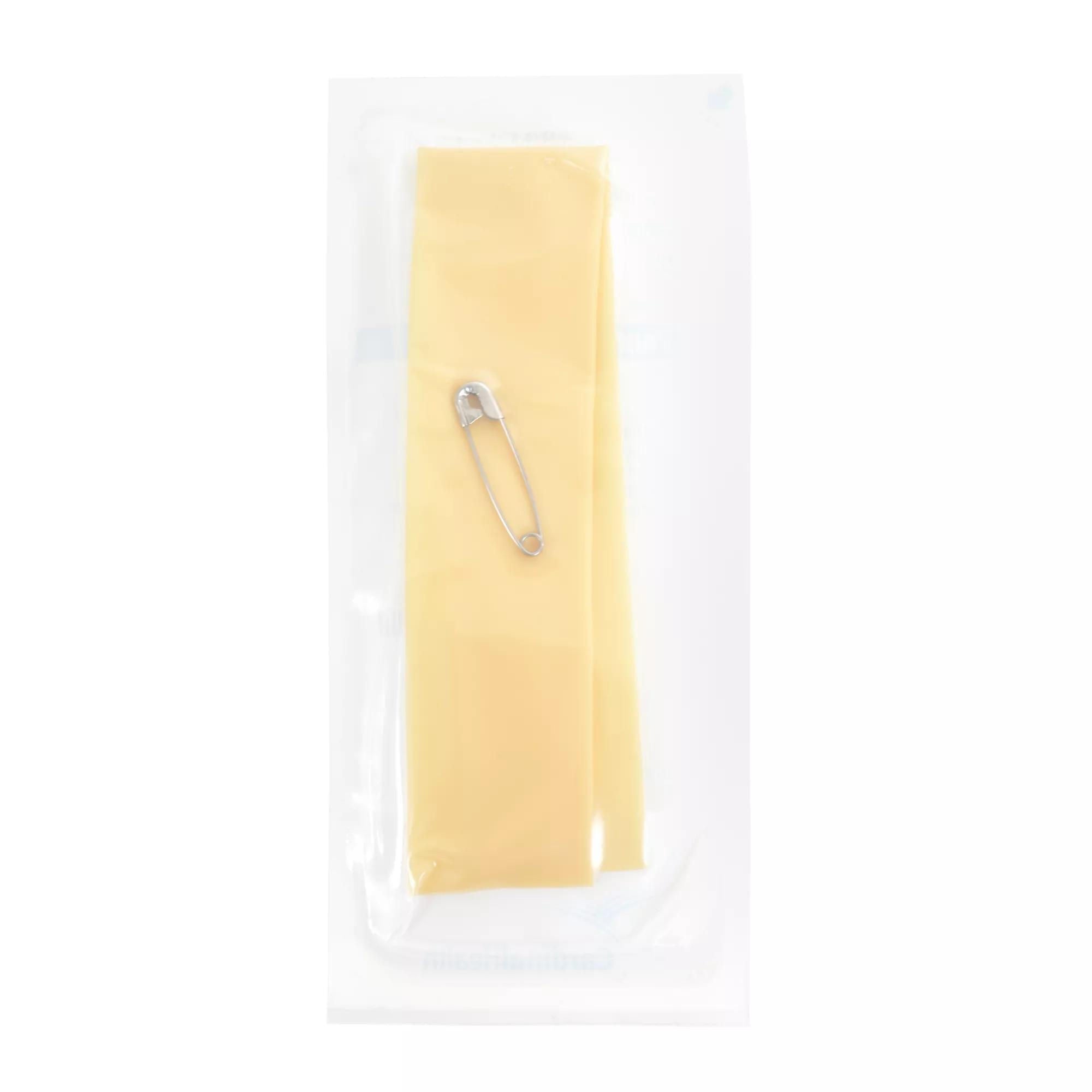 Cardinal - 30414-100 Wound Drain Tube Cardinal Health™ Flat Type With Safety Pin Flat Channel Type 1 Inch Size Sterile