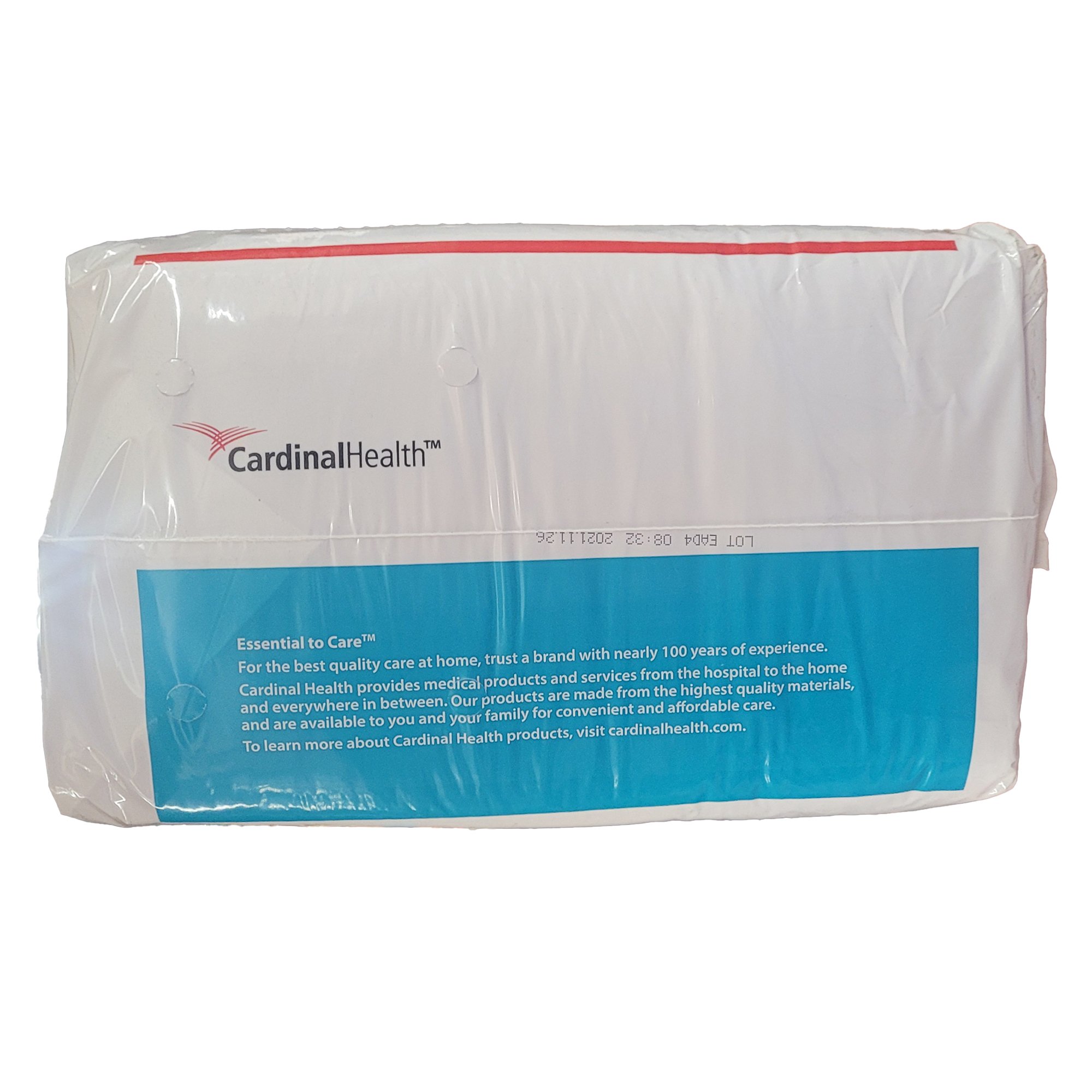 Cardinal 66063S - Wings™ Plus Quilted Stretch Heavy Absorbency Incontinence Briefs, Size 1 - 24/Bag, 96/Case