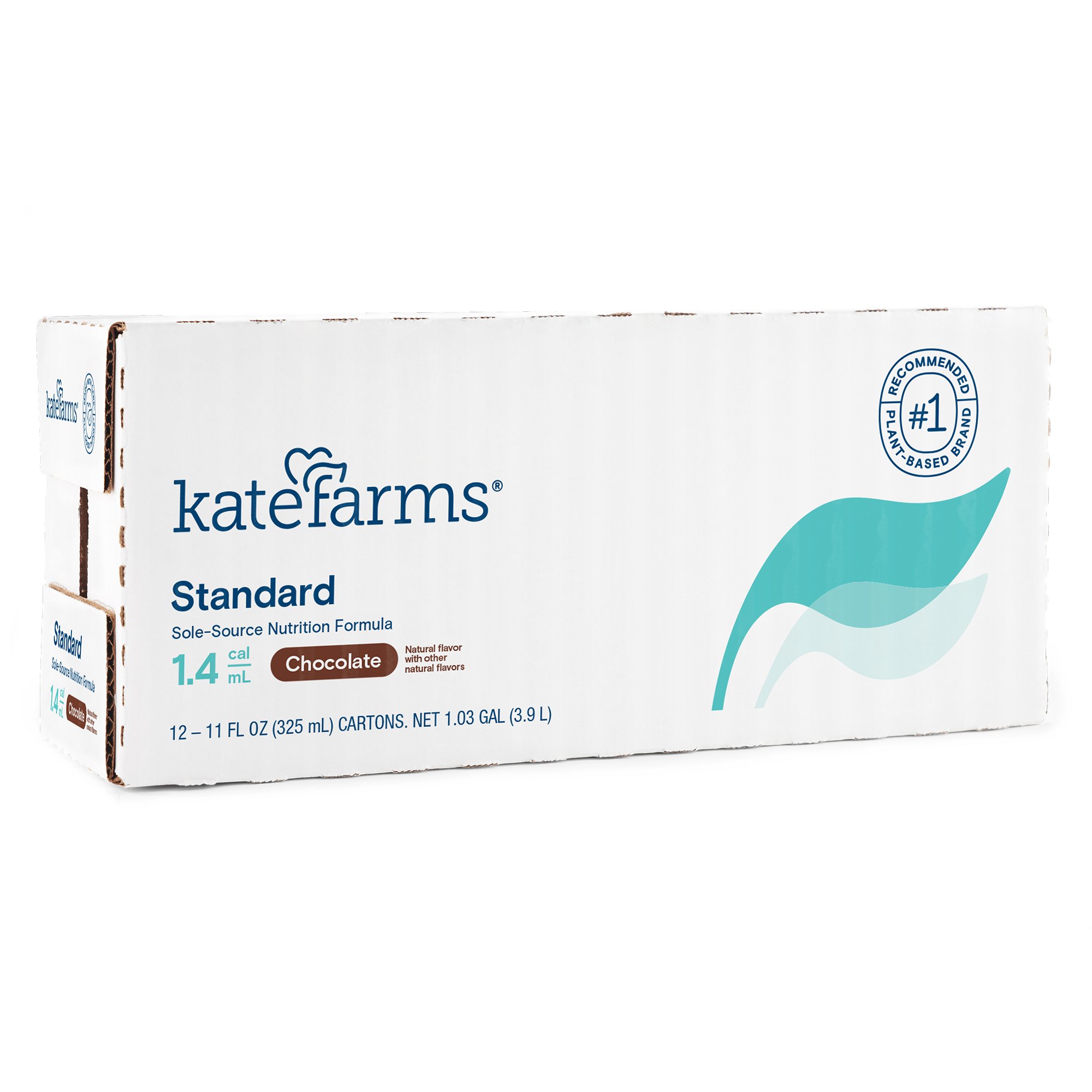 Kate Farms 811112030454 - Kate Farms® Standard 1.4 Chocolate Sole-Source Nutrition Formula, 11-oz. carton - 1/Each, 12/Case