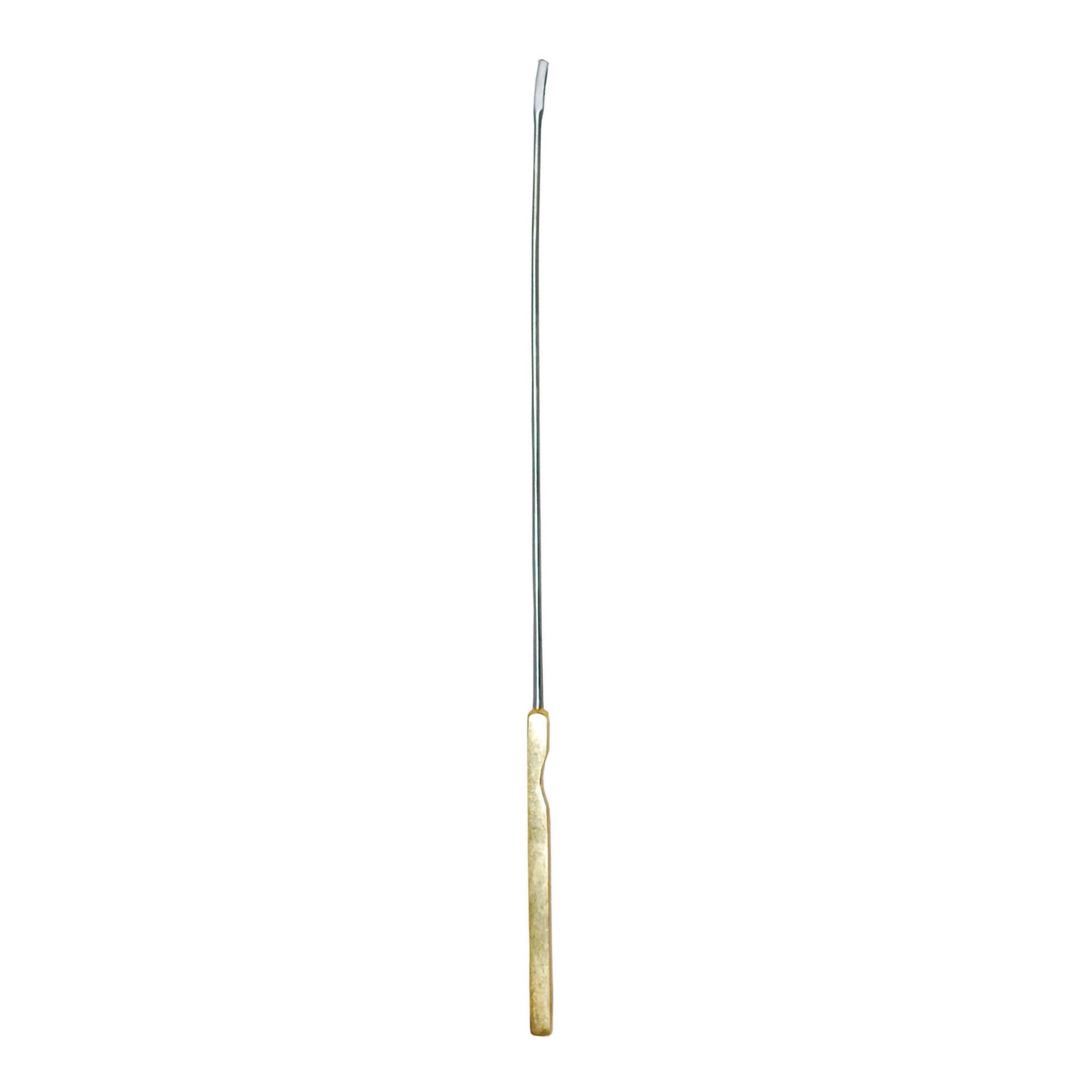 Medgyn Products - 030303 Endocervical Biopsy Curette MedGyn Kevorkian-Younge 12 Inch Length Flat Handle Rectangular Loop Tip