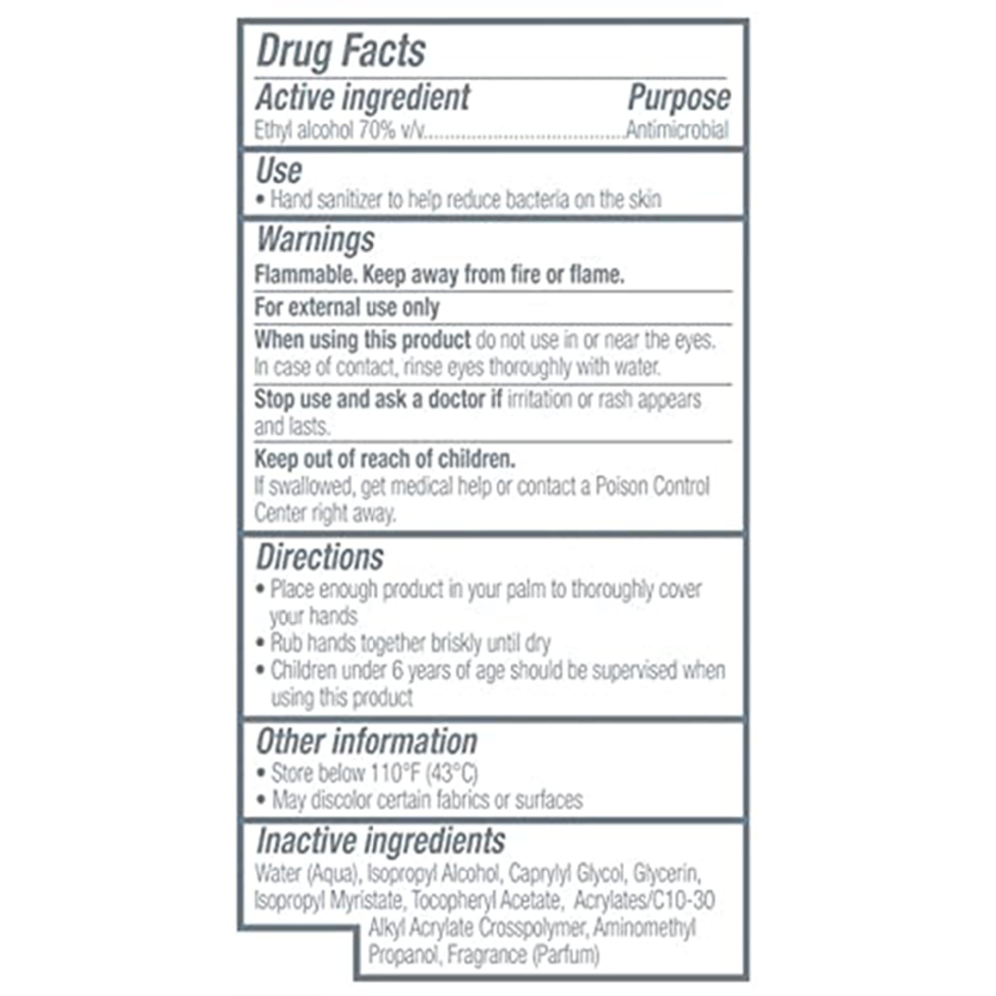 GOJO 5015-04 - Purell® Advanced Hand Sanitizer, 1.5 Liter Pump Bottle - 1/Each, 4/Case