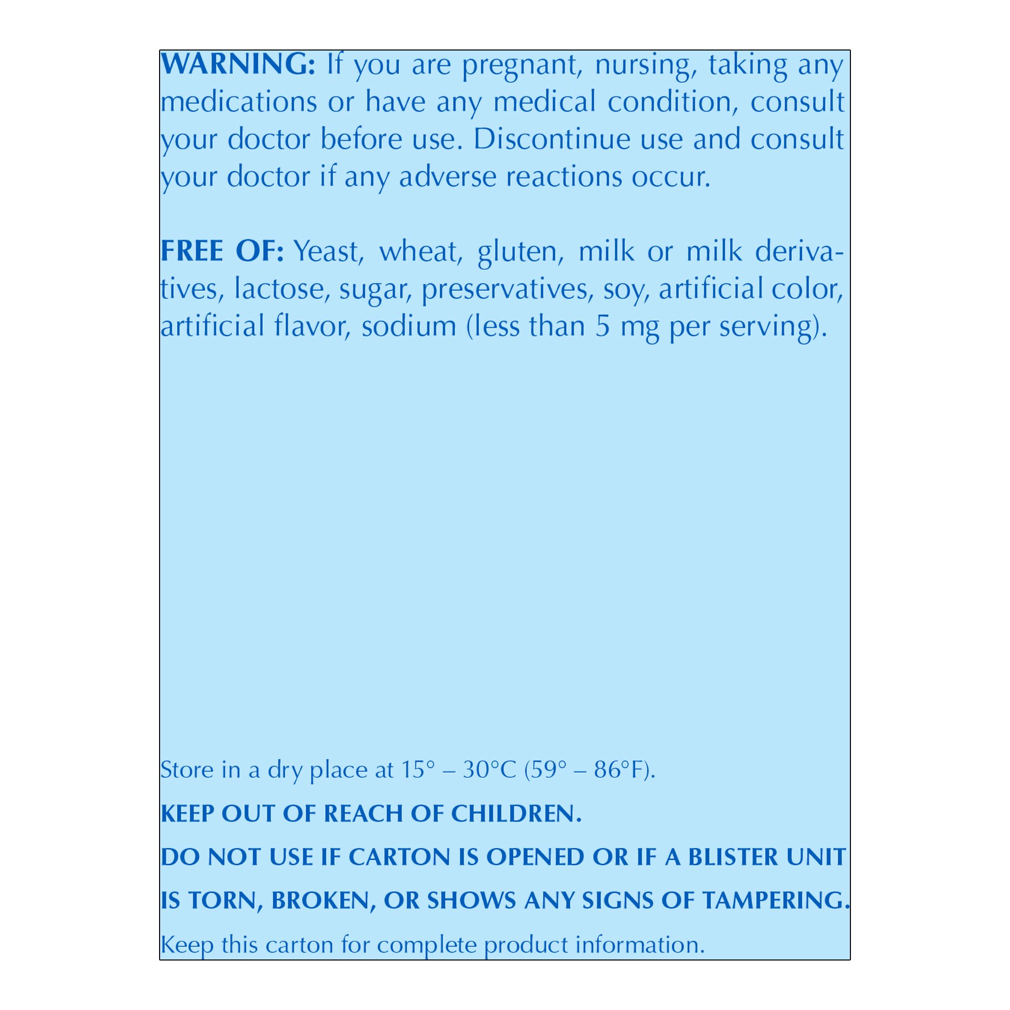 Major Pharmaceuticals 20555004000 - Major® 220-mg Zinc Sulfate Capsules - 100/Box