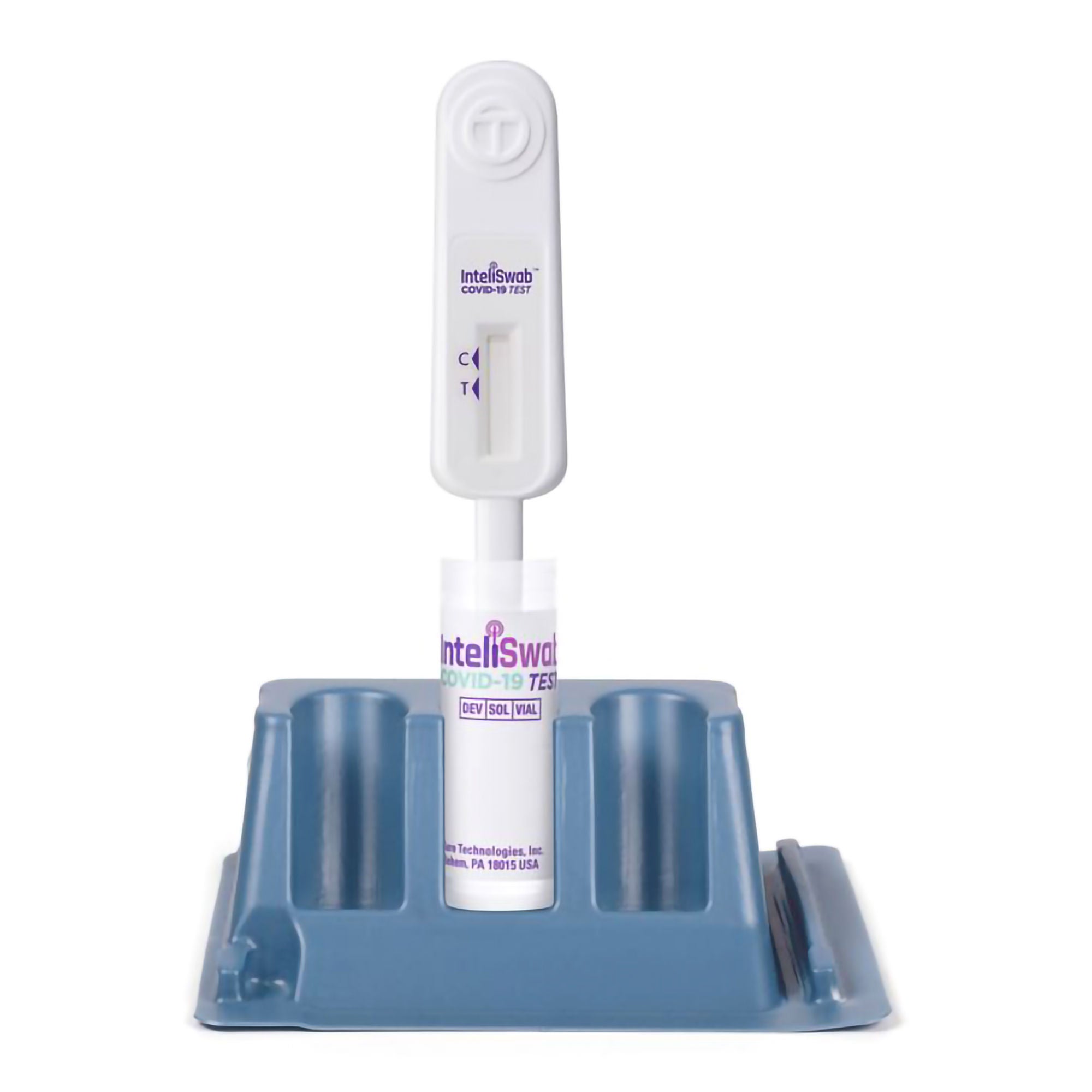 Orasure Technologies - 1001-0614 Respiratory Test Kit InteliSwab® COVID-19 Rapid Test Pro 25 Tests CLIA Waived