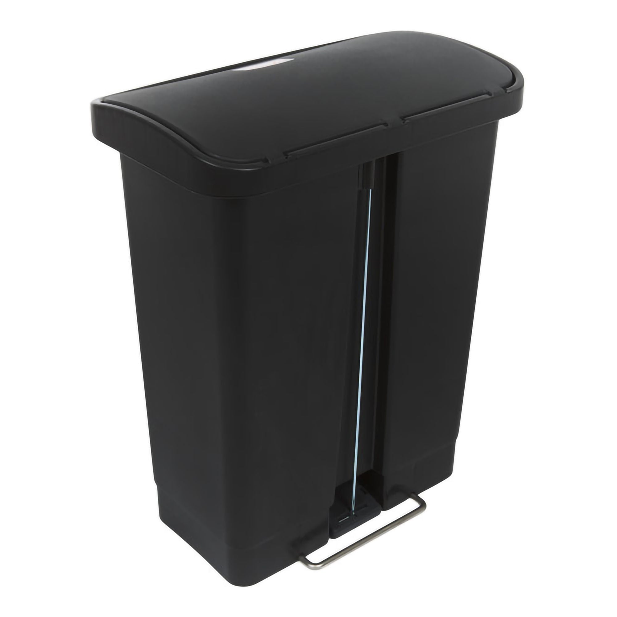RJ Schinner Co - 1883609 Trash Can Rubbermaid® Slim Jim® 32 Quart / 8 gal. Black Resin Rectangular