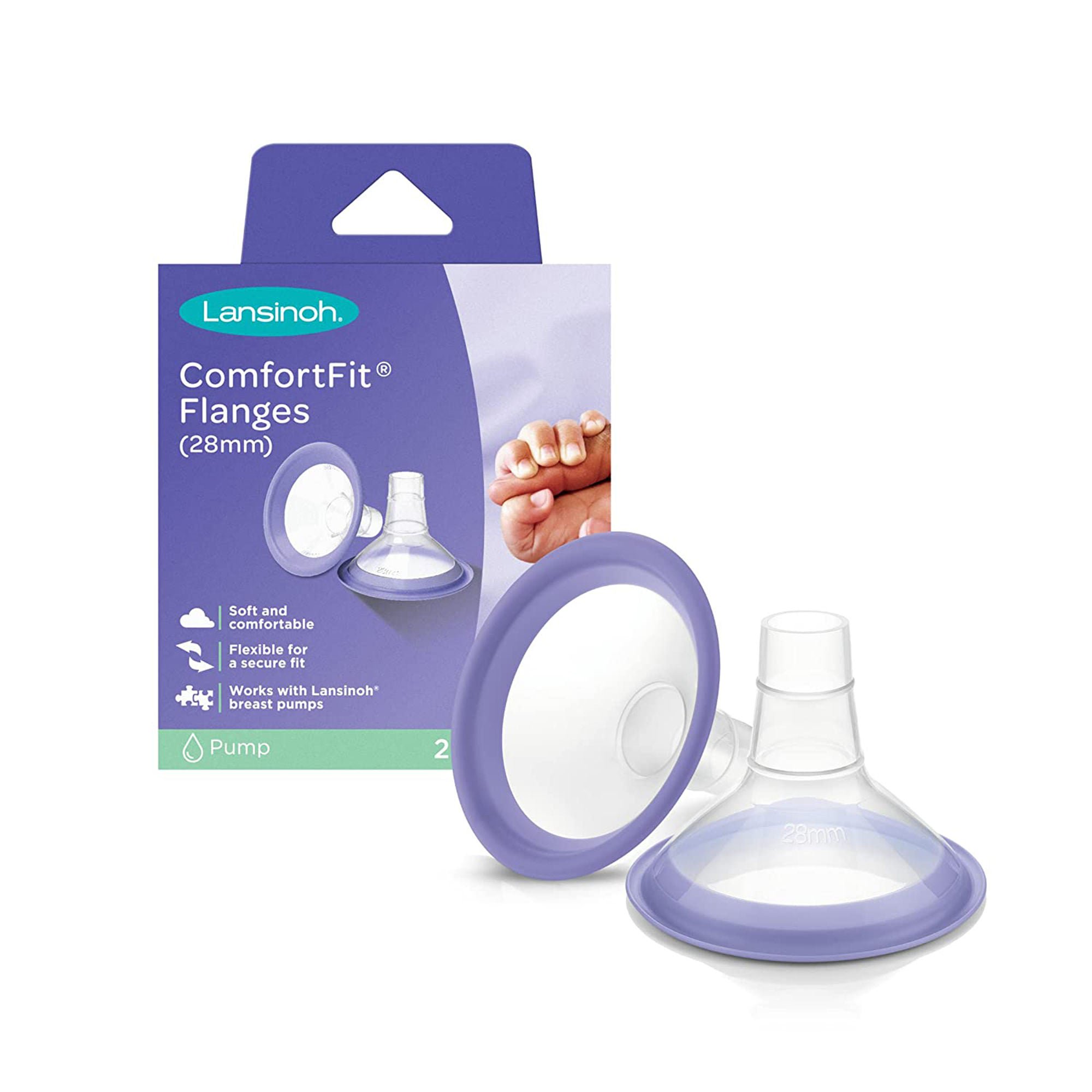 Emerson Healthcare - 53511 Breast Flange ComfortFit® For Lansinoh® Breast Pumps