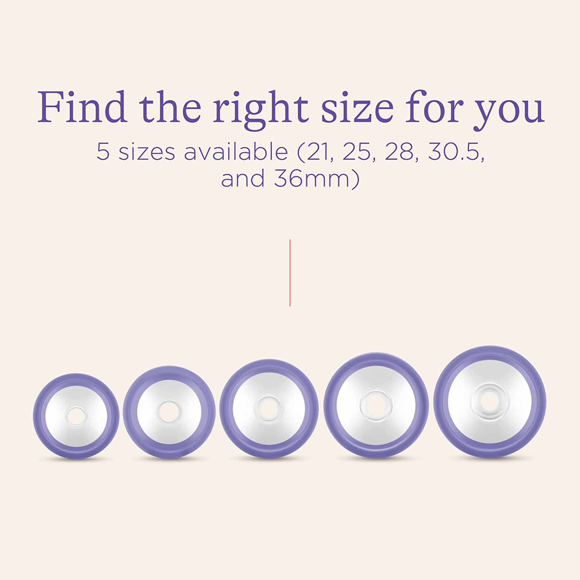 ComfortFit Breast Flange 53512 by Emerson Healthcare