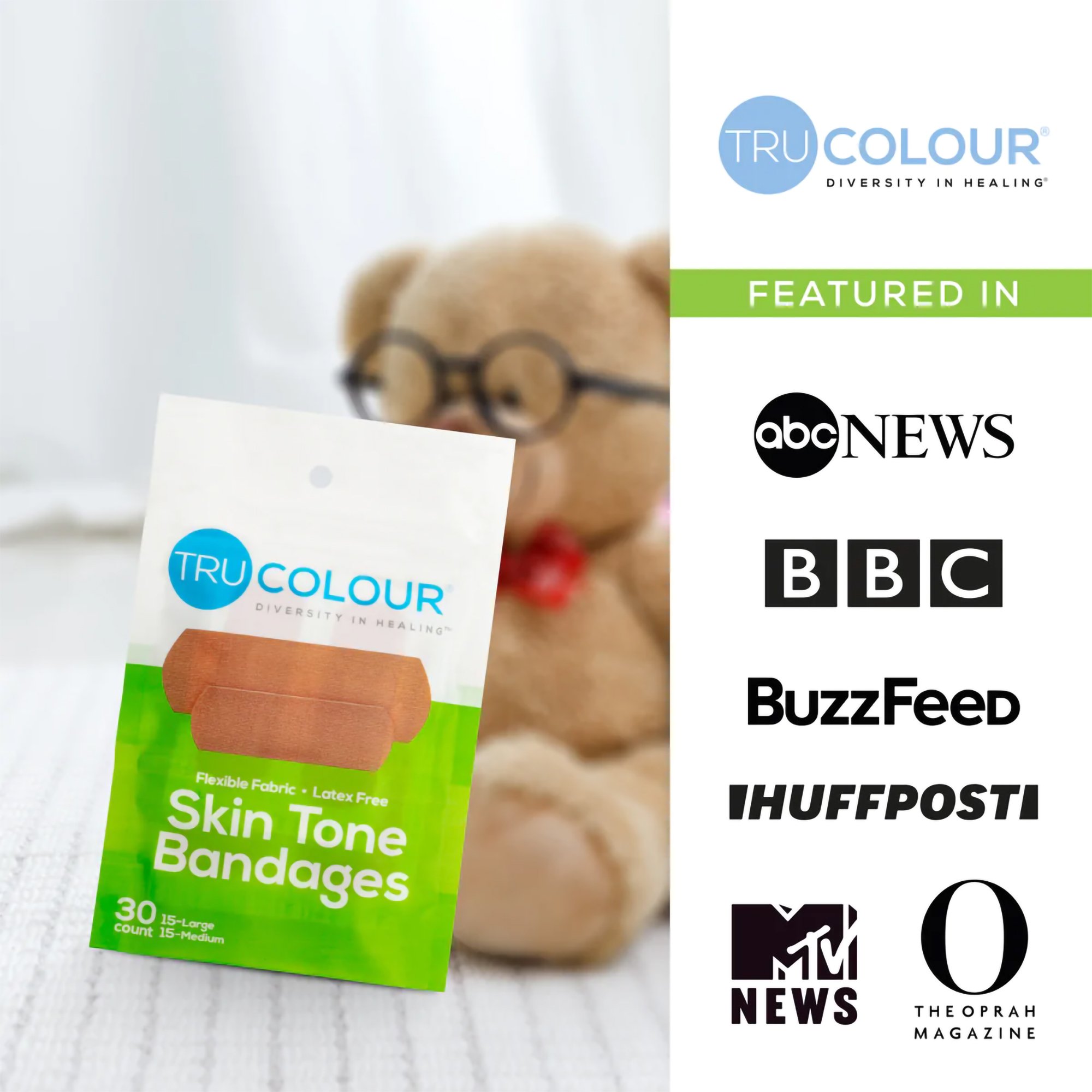 Tru-Colour Products LLC TCB-101 - TruColour® Olive Adhesive Strip, 1 x 3 Inch - 30/Pack, 1500/Case