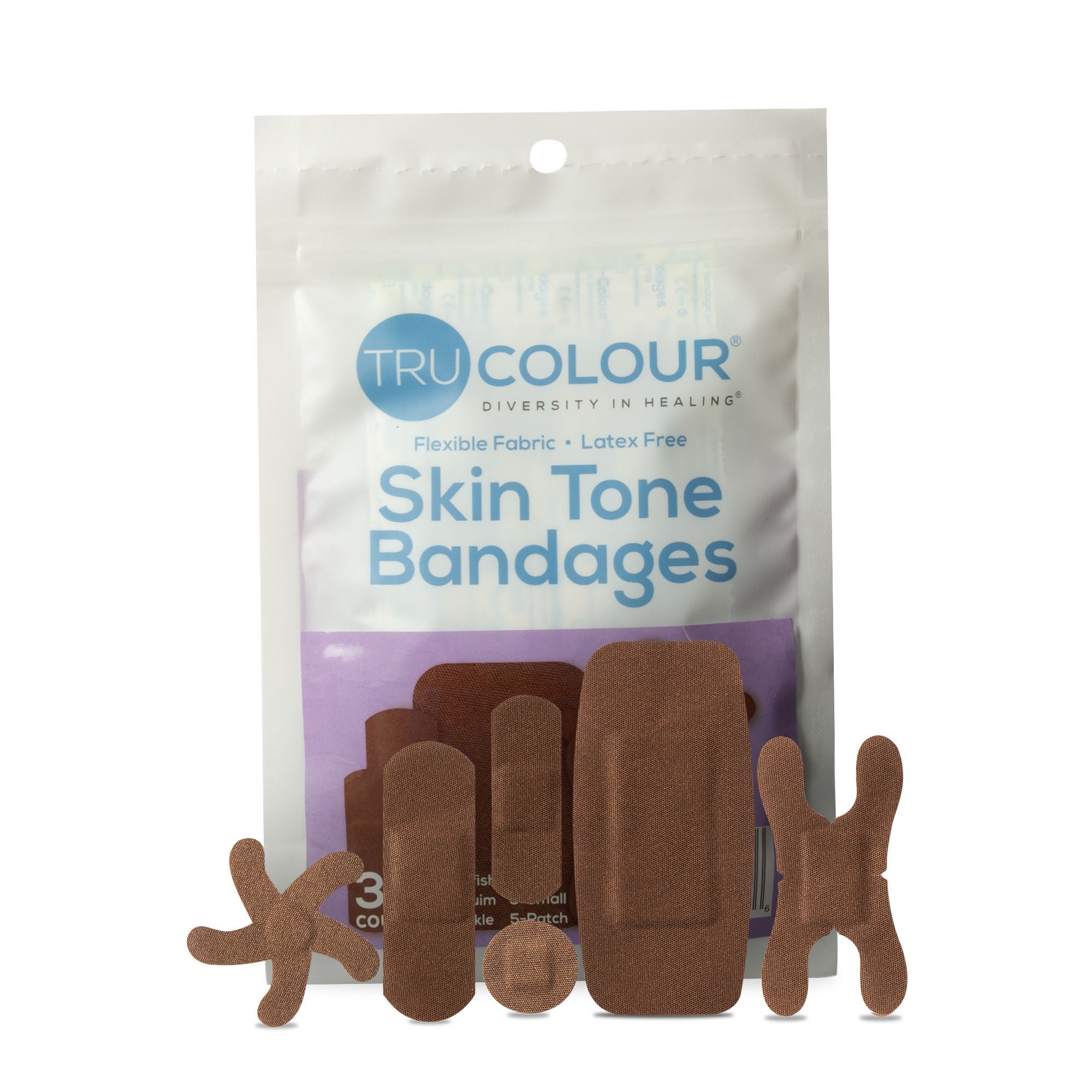 Tru-Colour Products LLC - TCB-PASD TruColour® Dark Brown Adhesive Strips
