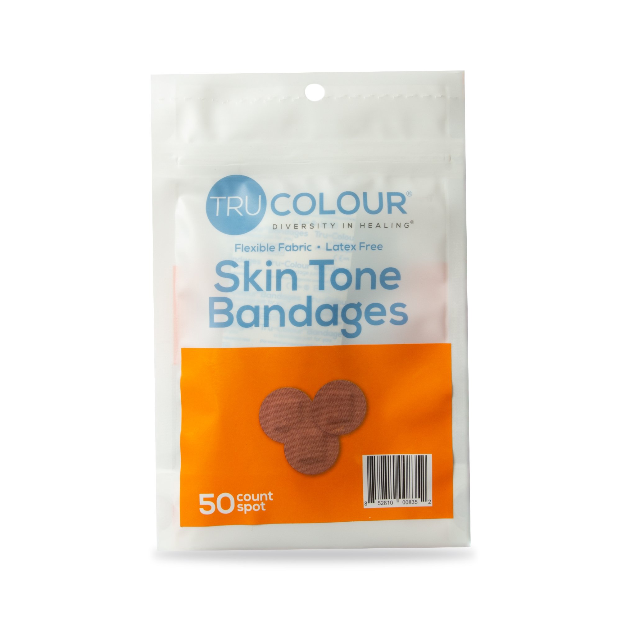 Tru-Colour Products LLC TCB-NDOT - TruColour® Brown Adhesive Strip, Spot - 50/Pack, 2500/Case