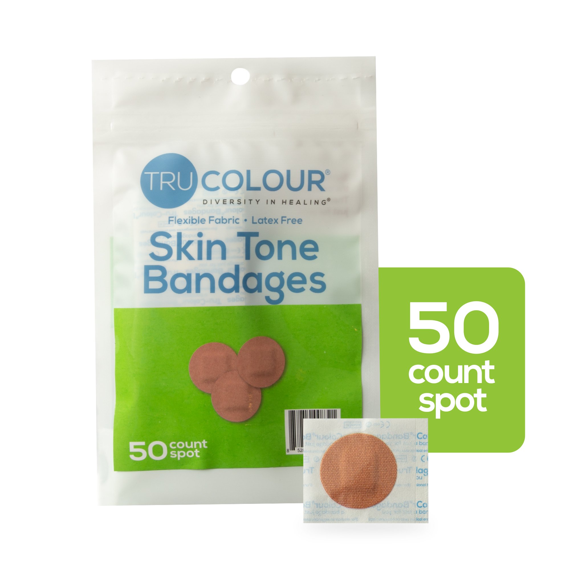 Tru-Colour Products LLC TCB-GDOT - TruColour® Olive Adhesive Strip, Spot - 50/Pack, 2500/Case