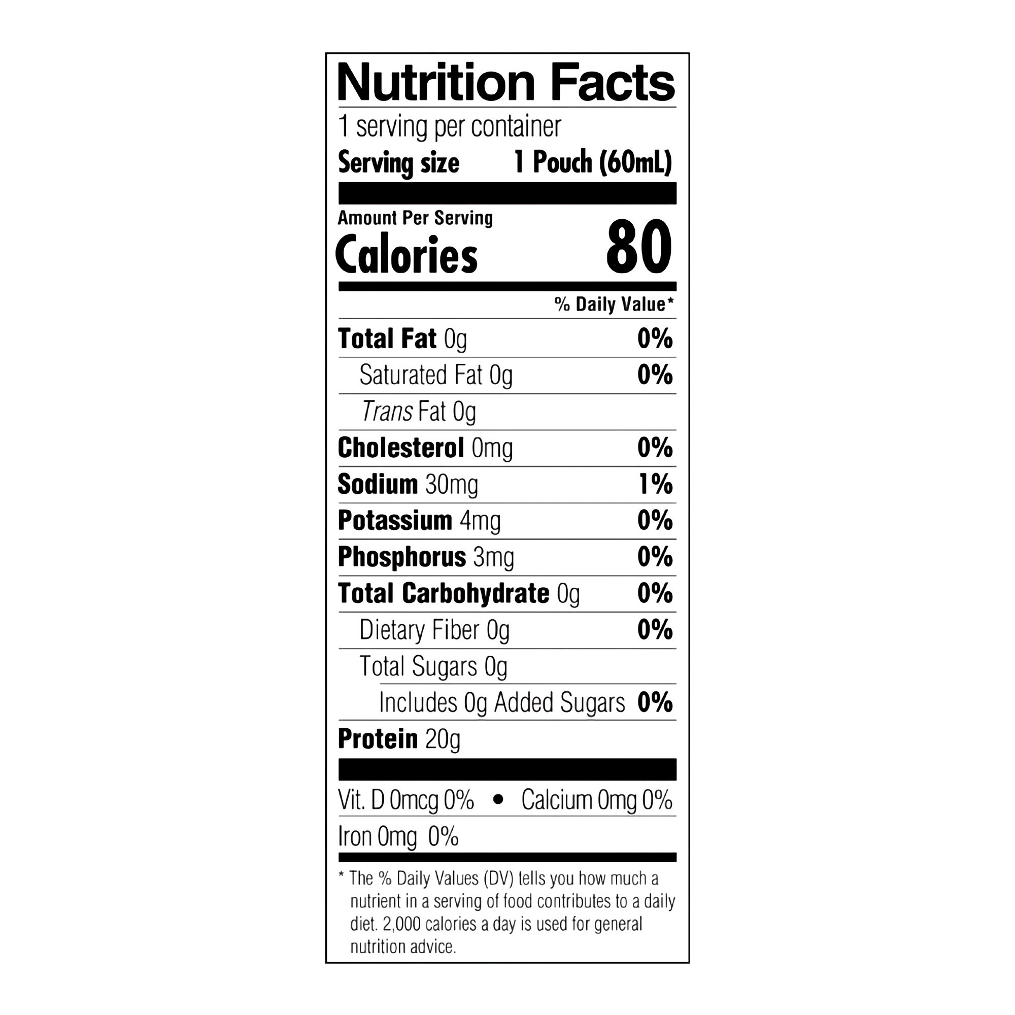 ProSource TF20 Tube Feeding Formula 11446 by Medtrition/National Nutrition