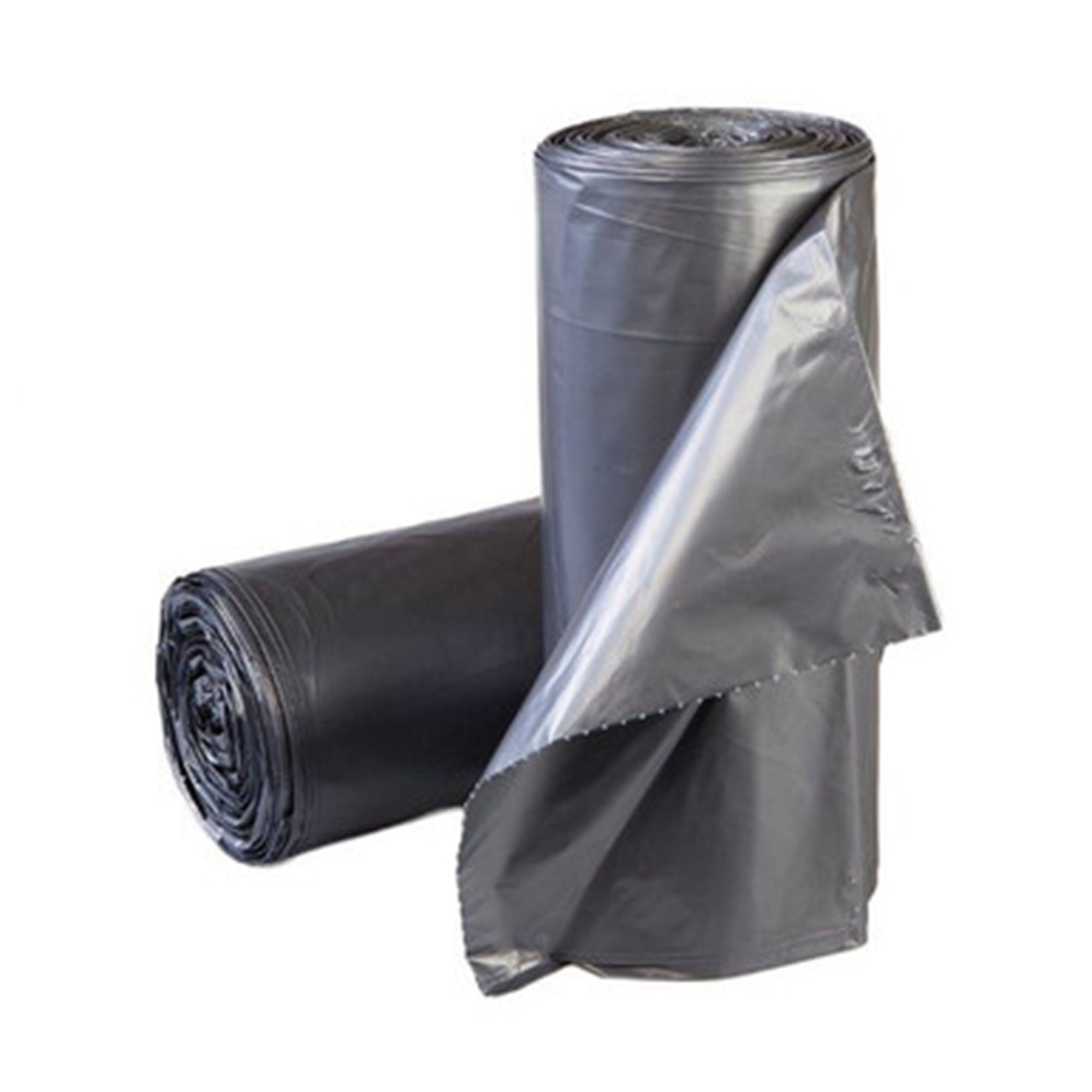 I.B.S. Solutions (Pitt Plastics) - VRX653XG Trash Bag NovaPlus 0.95 mil 38 X 58 Inch Gray Star Seal Bottom Coreless Roll