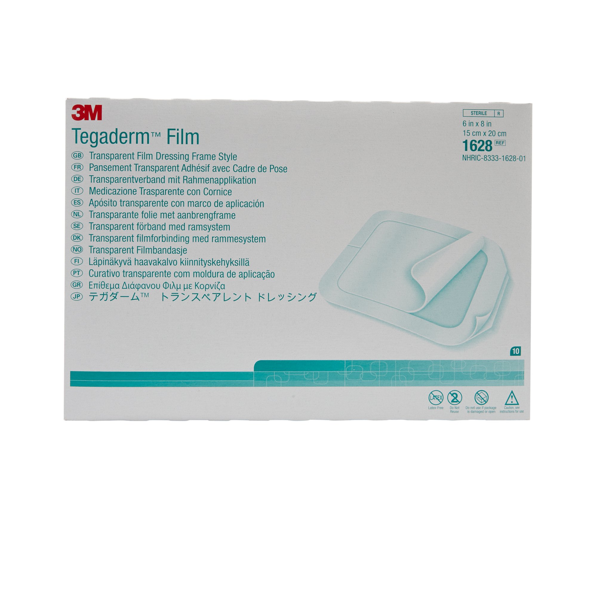 Solventum Corporation - 1628 3M™ Tegaderm™ Transparent Film Dressing
