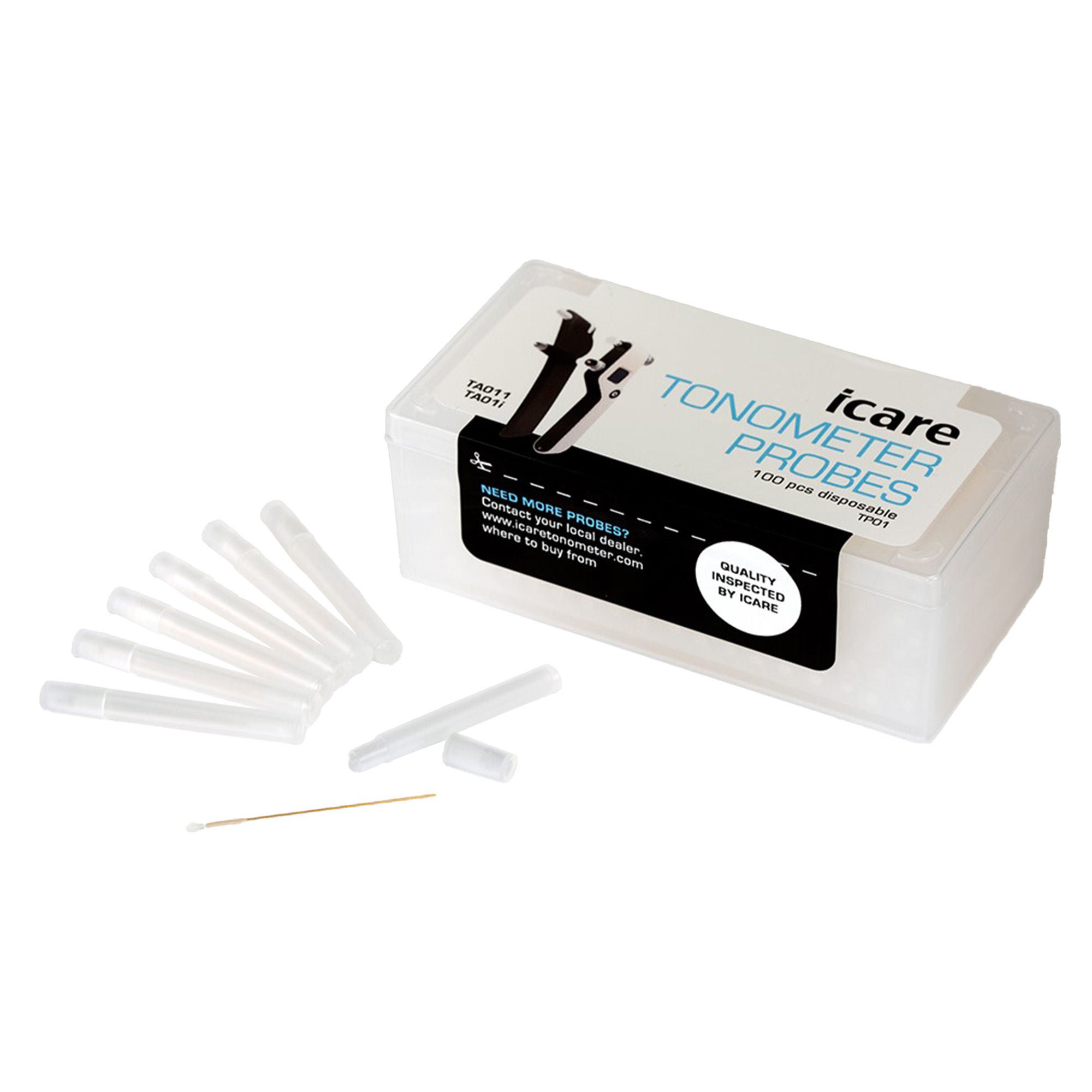 Cal Coast Ophthalmic Instruments - TOIC01-200 Probe ICare Disposable For iCare IC200 Tonometer