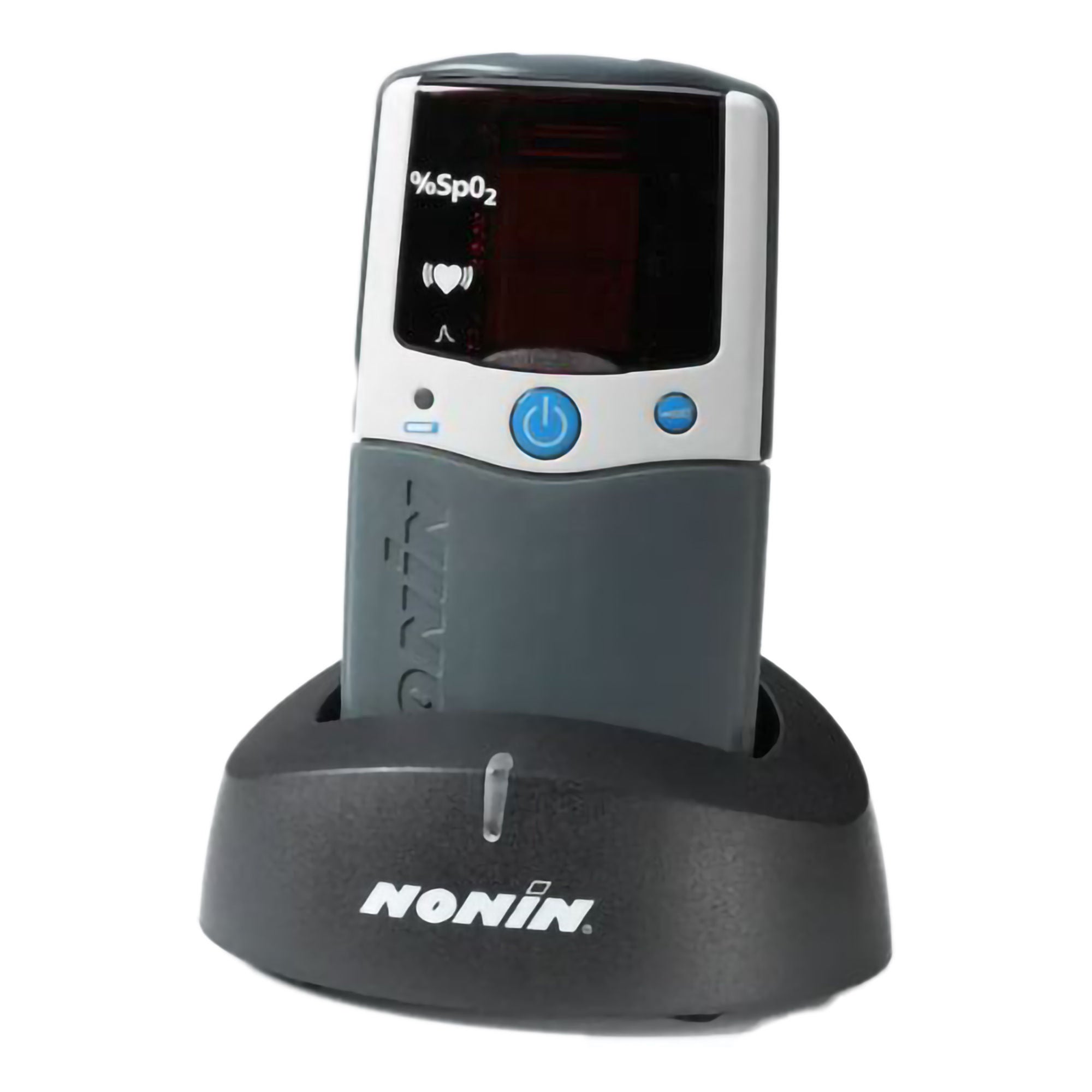 Nonin Medical - 2500-1 Diagnostic Battery Charger Nonin Charger Stand For use with PalmSAT® 2500 Series Handheld Pulse Oximeter and 8000 Series Sensors