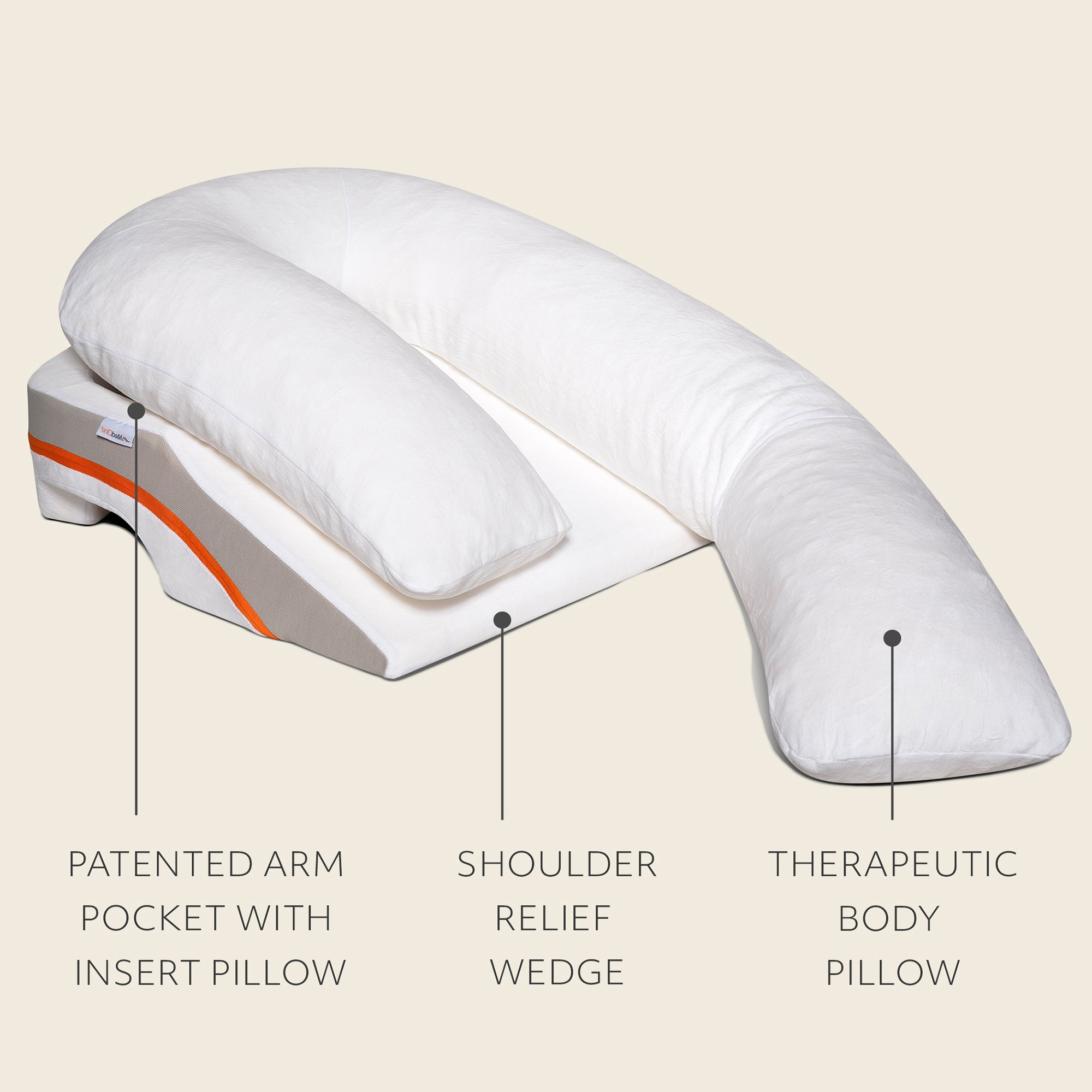 MedCline 1247-07 - MedCline Reflux Relief System, Small, Up to 5'4" - 1/Each