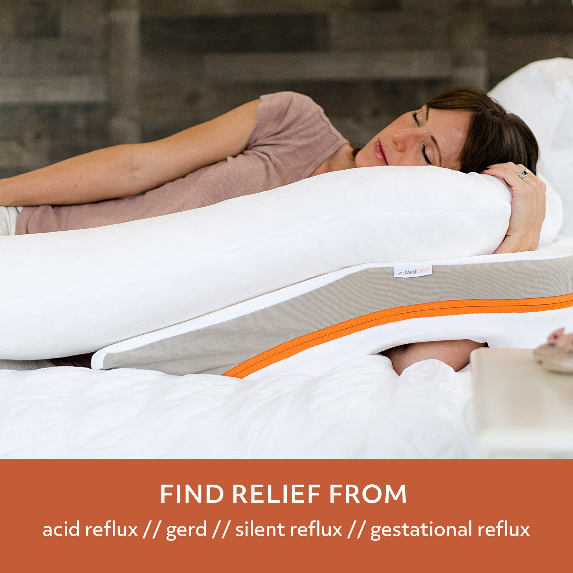 MedCline 1247-07 - MedCline Reflux Relief System, Small, Up to 5'4" - 1/Each