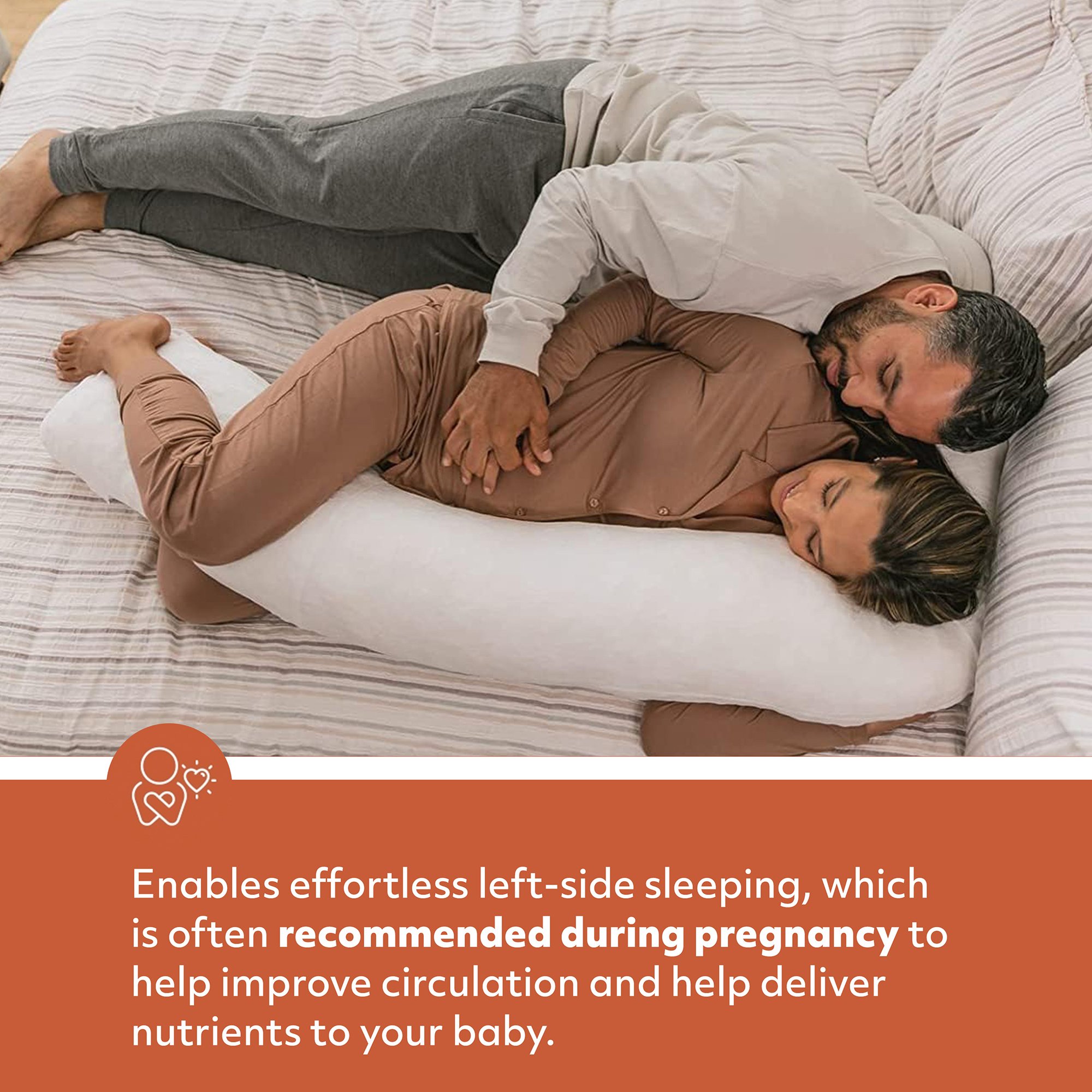 MedCline 1049-01 - MedCline Therapeutic Body Pillow, M/L, 5'2" & Above - 1/Each