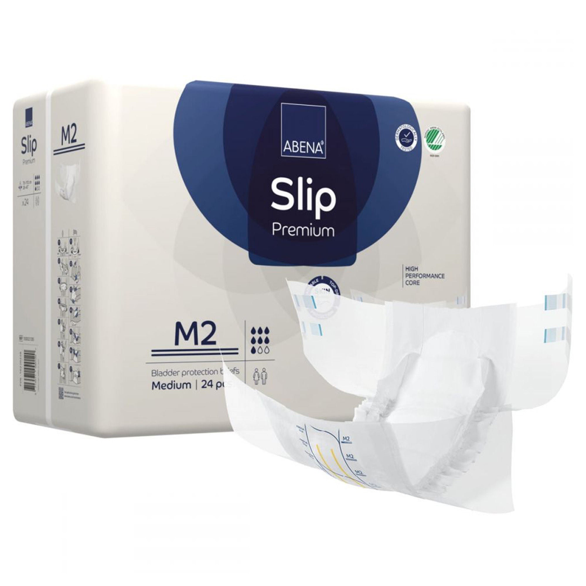 Abena North America - 1000021285 Abena® Slip Premium M2 Incontinence Brief