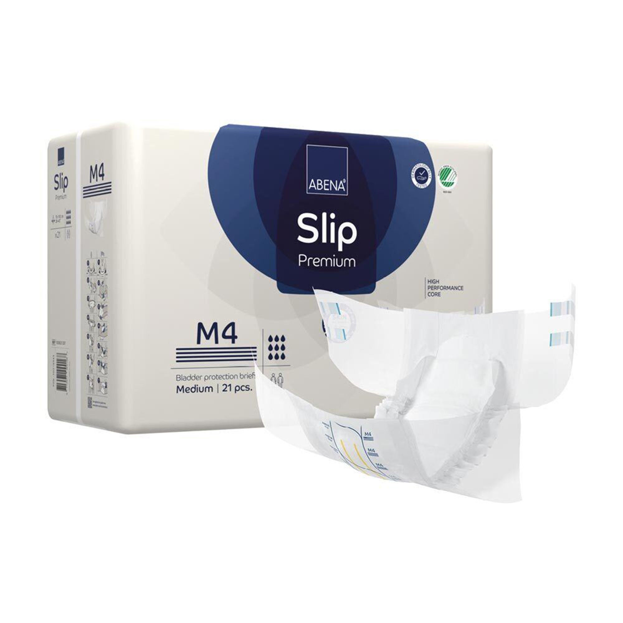 Abena North America - 1000021287 Abena® Slip Premium M4 Incontinence Brief