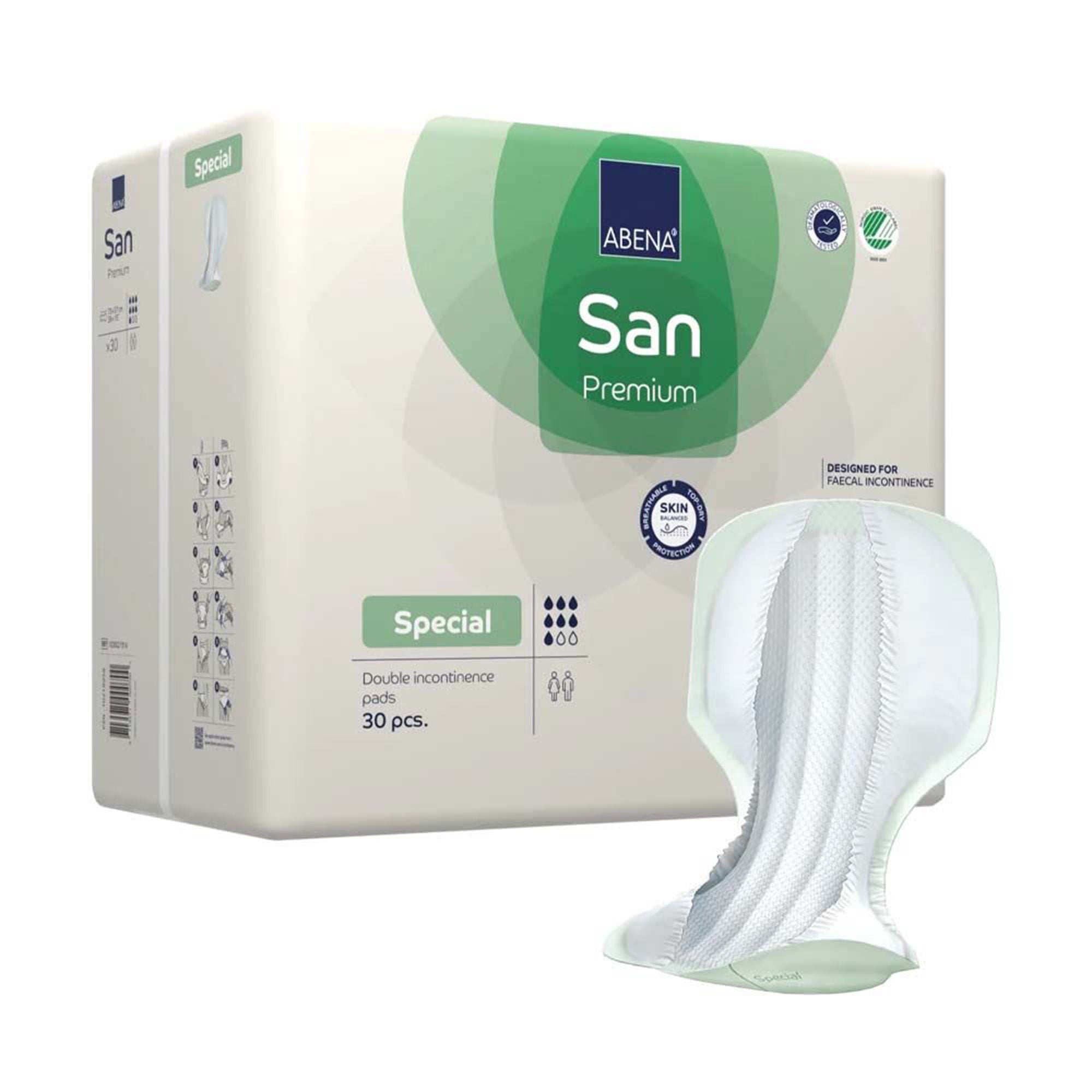 Abena North America - 1000021314 Abena® San Special Premium Bladder Protection Pads