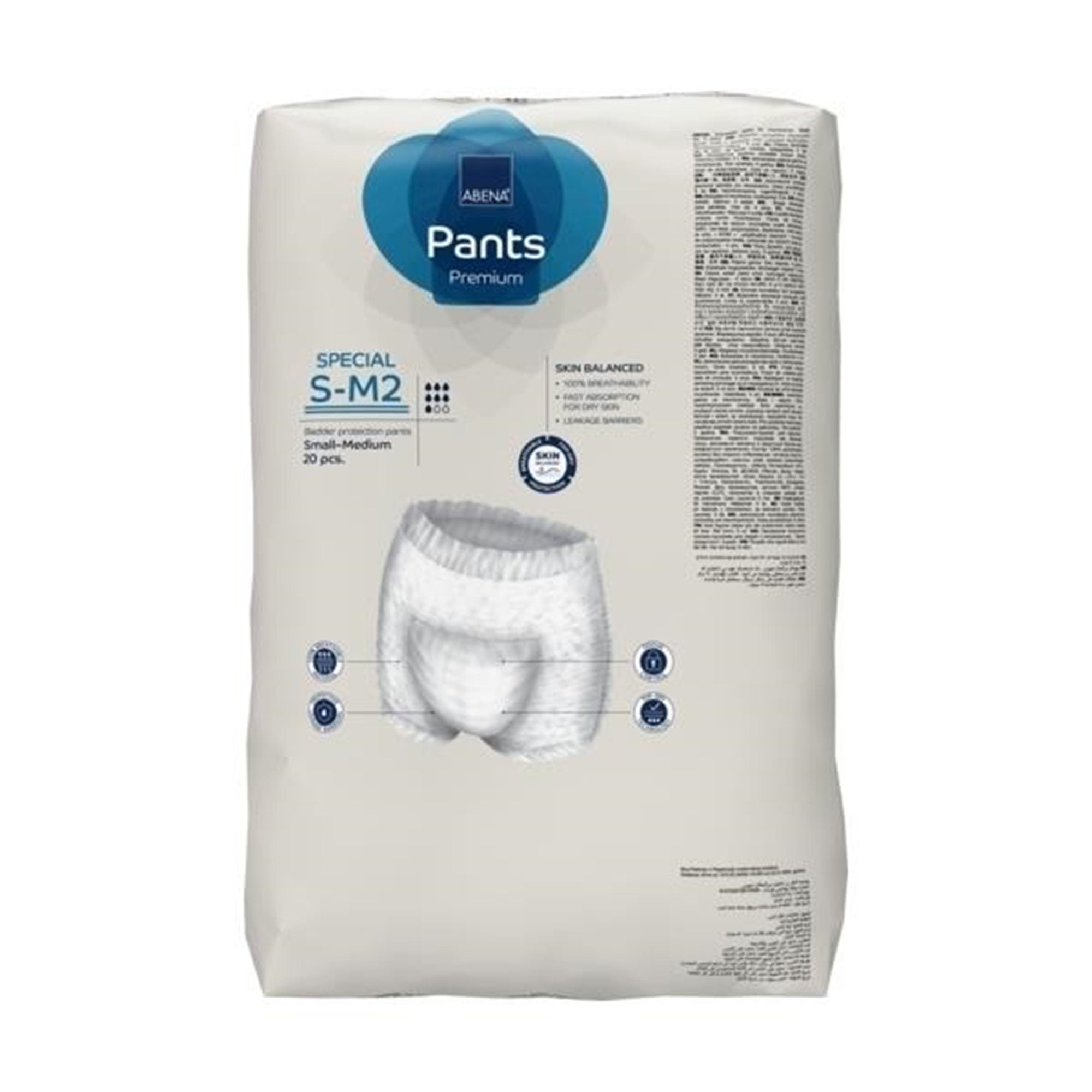 Abena North America 1999905375 - Abena® Premium Pants Special S-M Incontinence Brief
