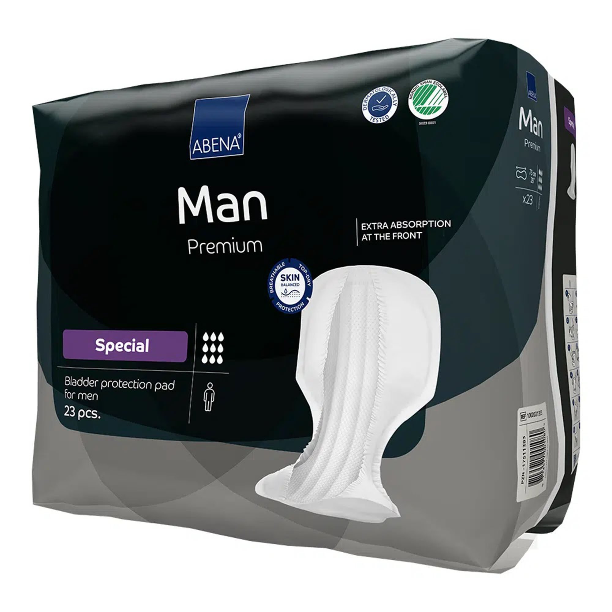Abena North America 1000021333 - Abena® Man Premium Bladder Protection Pads, Special - 23/Pack, 92/Case