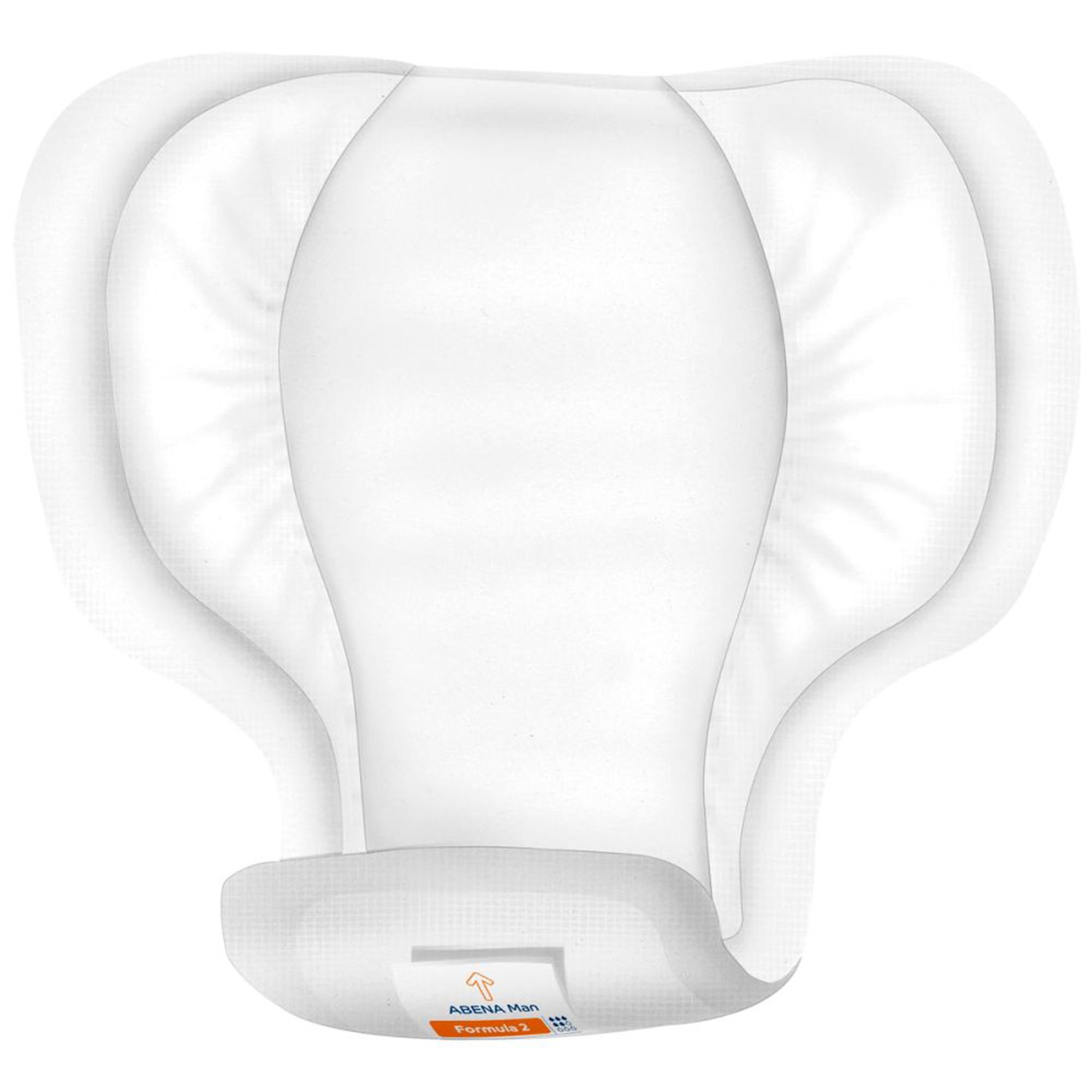 Abena North America 1000021336 - Abena® Man Premium Bladder Protection Shield, Formula 2 - 15/Pack, 180/Case