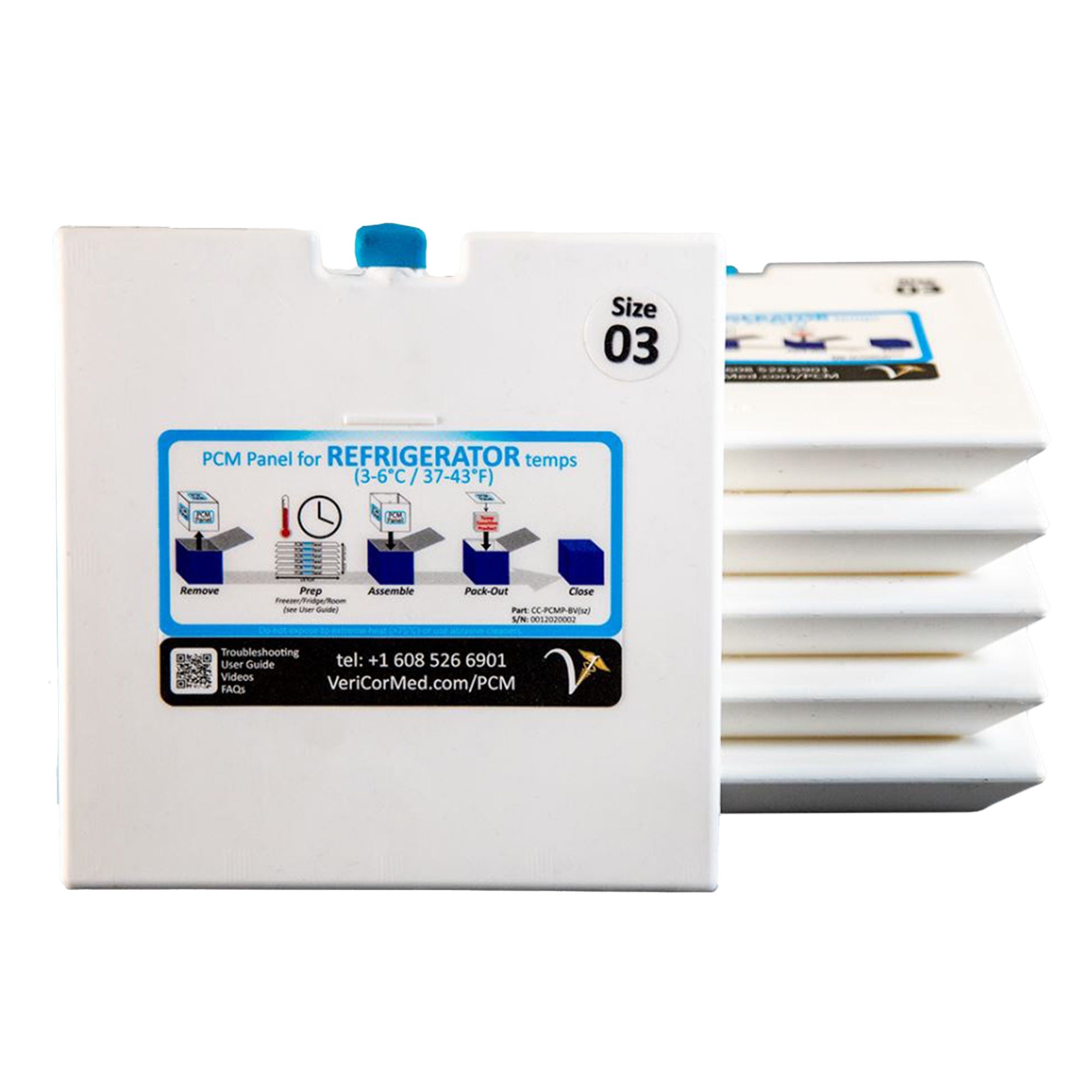 Control Solutions Inc - CC-PCMS-BV03 Vericor PCM Panel Set 6 Panels For Cool Cube 03