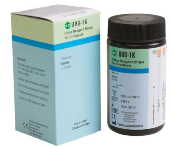 Teco Diagnostic - URS-1K-50 Urinalysis Reagent URS-1k Ketone For Urinalysis